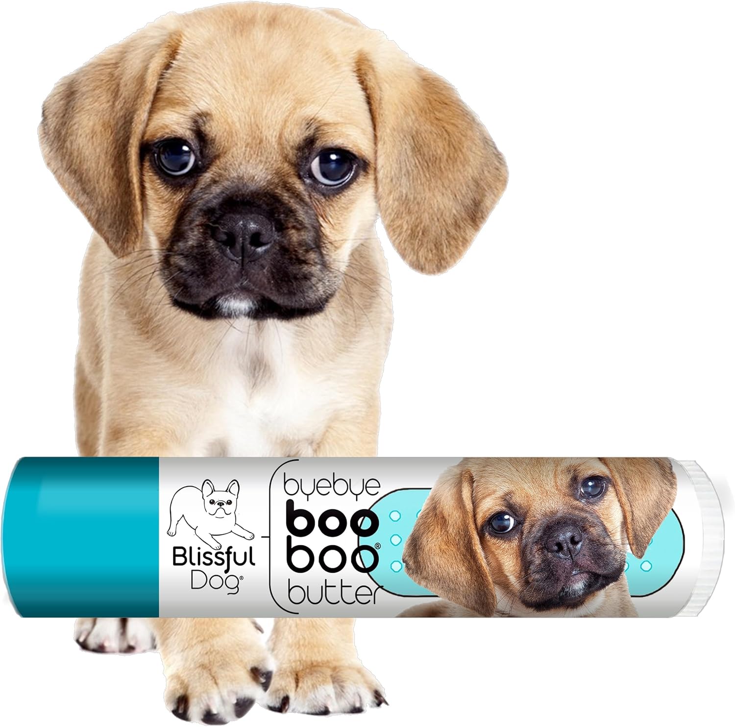 The Blissful Dog Puggle Boo Boo Butter, 0.15-Ounce - Pet Explorer