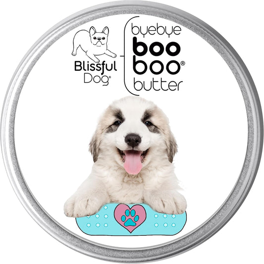 The Blissful Dog 4 oz TIN Great Pyrenees Booboo Butter - Pet Explorer
