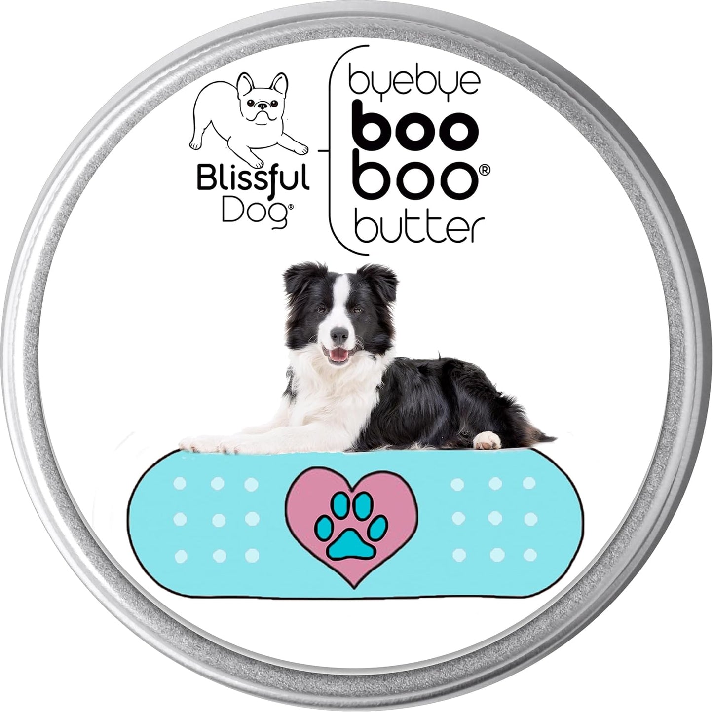 The Blissful Dog 1 oz TIN Border Collie Booboo Butter - Pet Explorer