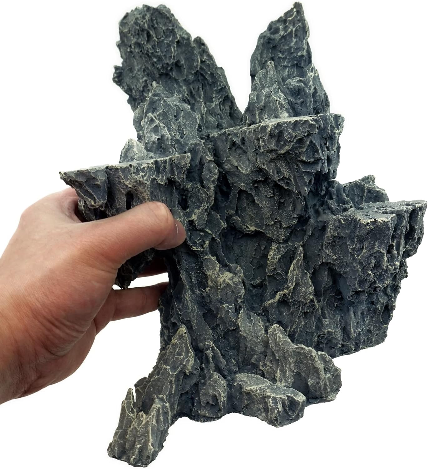 Fish Tank Decor Rocks.Aquarium Decoration Model.Easy and Quick Solution for Aquascaping.(Sky City) - Pet Explorer