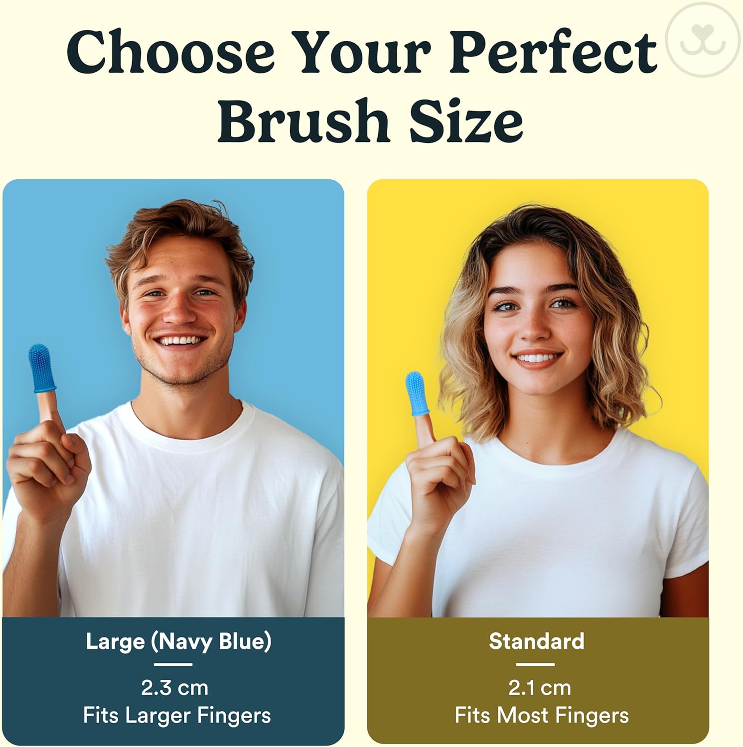 Jasper Dog Toothbrush, 360 Degree Pet Tooth Brushing Kit, Cat Toothbrush, Canine Dental Care & Teeth Cleaning Kit, Pet Finger Tooth Brush, Use with Dog Toothpaste, 4-Pack Neon - Pet Explorer