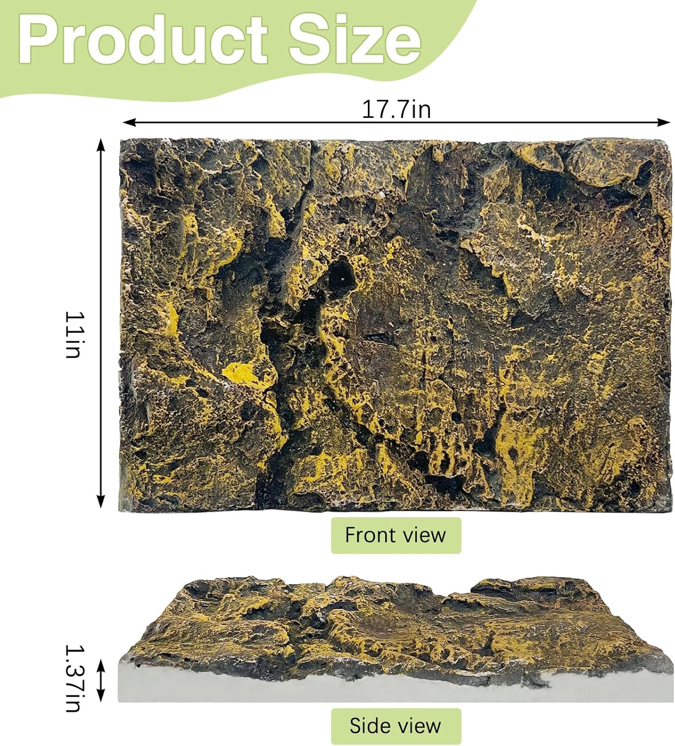 Hamiledyi Rock Terrarium Background Reptile Tank Backgrounds Snake Habitat Decoration Leopard Gecko 3D Wall Backdrop Aquarium DéCor Backgrounds for Lizards Bearded Dragons Tortoises Tree Frogs - Pet Explorer