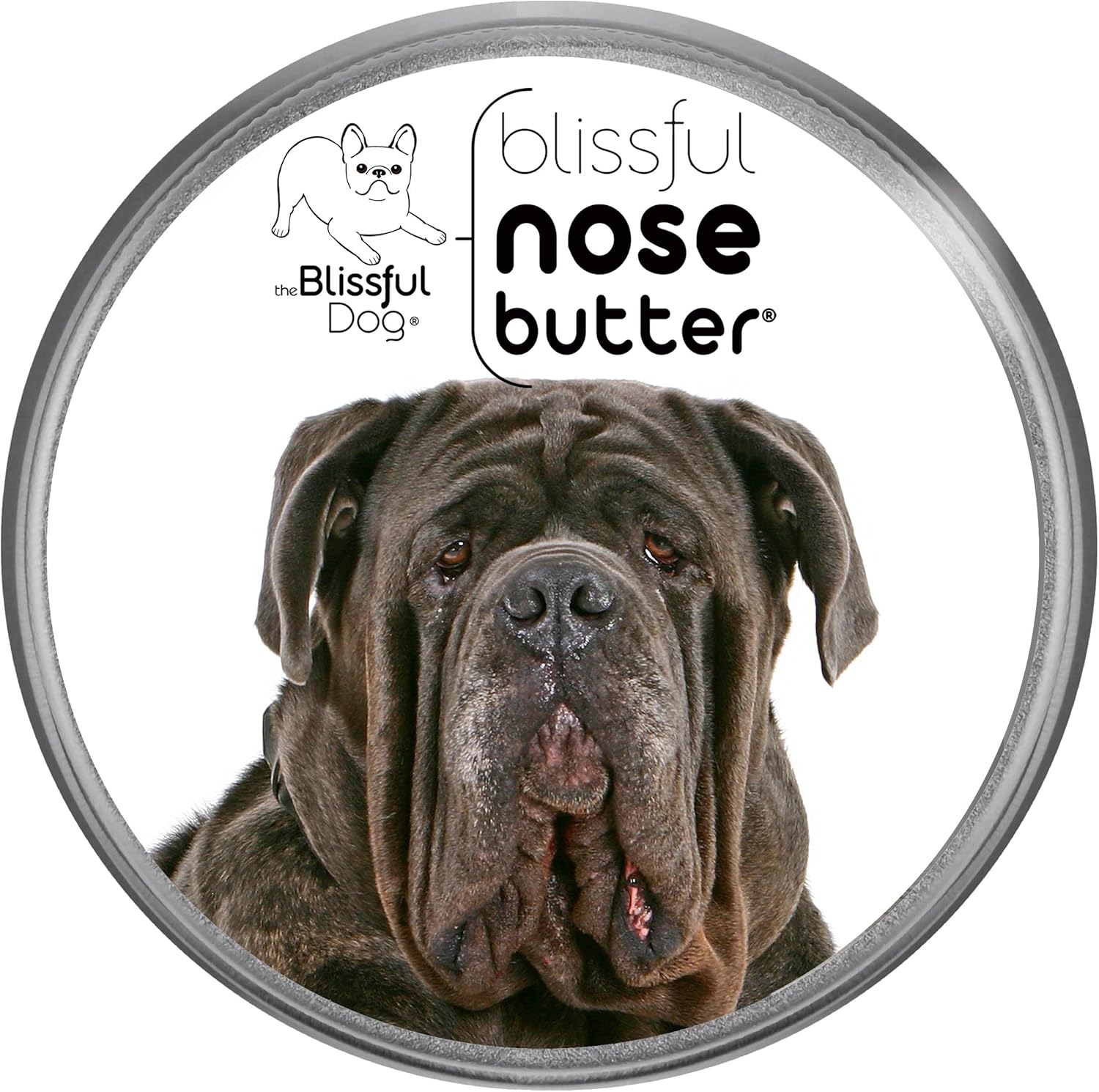 The Blissful Dog Neapolitan Mastiff Nose Butter for Dry, Cracked Skin, Lick-Safe Dog Nose Balm with Moisturizing Shea Butter, Almond, Olive, and Essential Oils, Pet Supplies, Uncented, 2 oz. - Pet Explorer