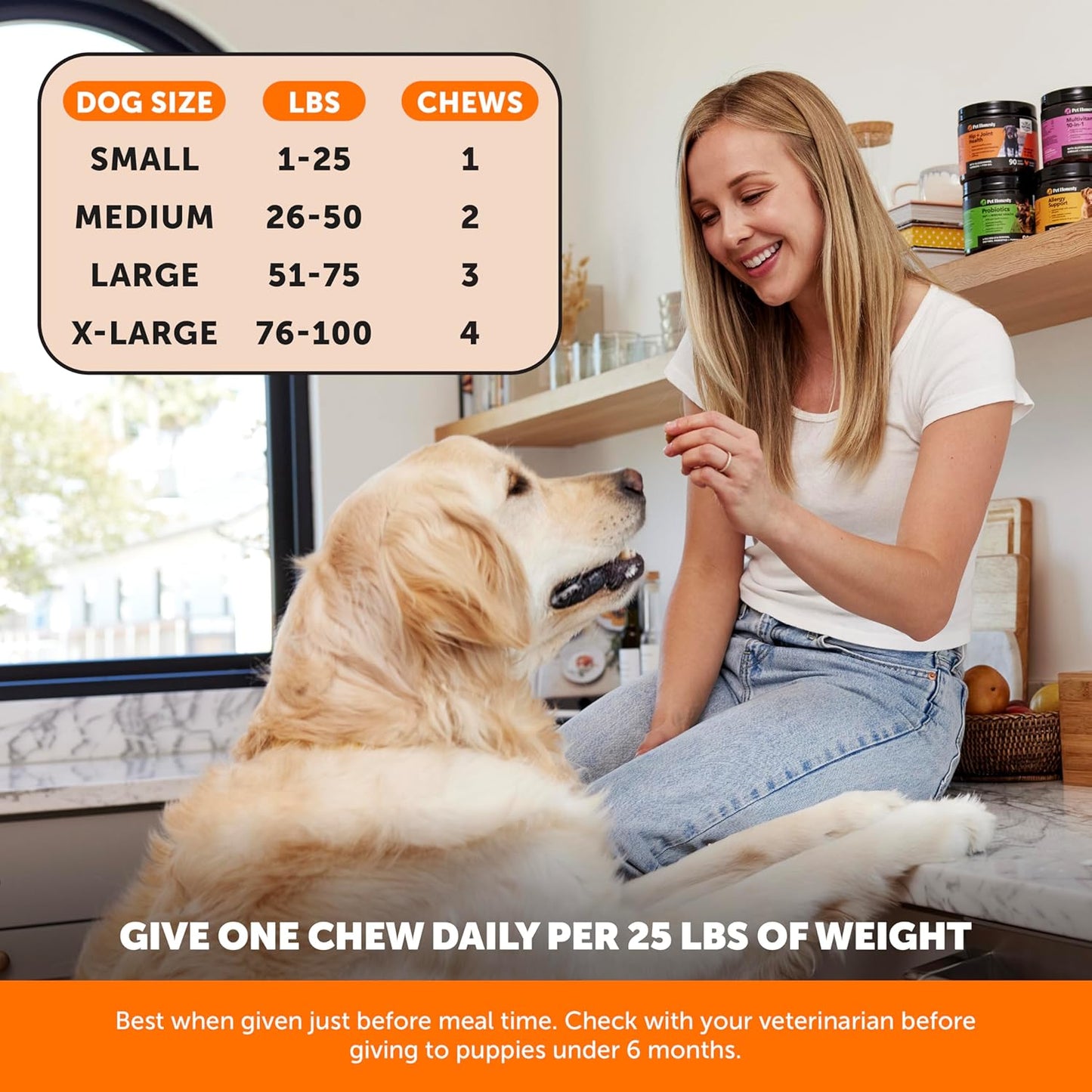 Hip & Joint Health - Glucosamine for Dogs Soft Chews, Joint Supplement for Dogs with Glucosamine Chondroitin, MSM, Turmeric, Anti Inflammatory, Support + Mobility (Chicken 90ct) - Pet Explorer