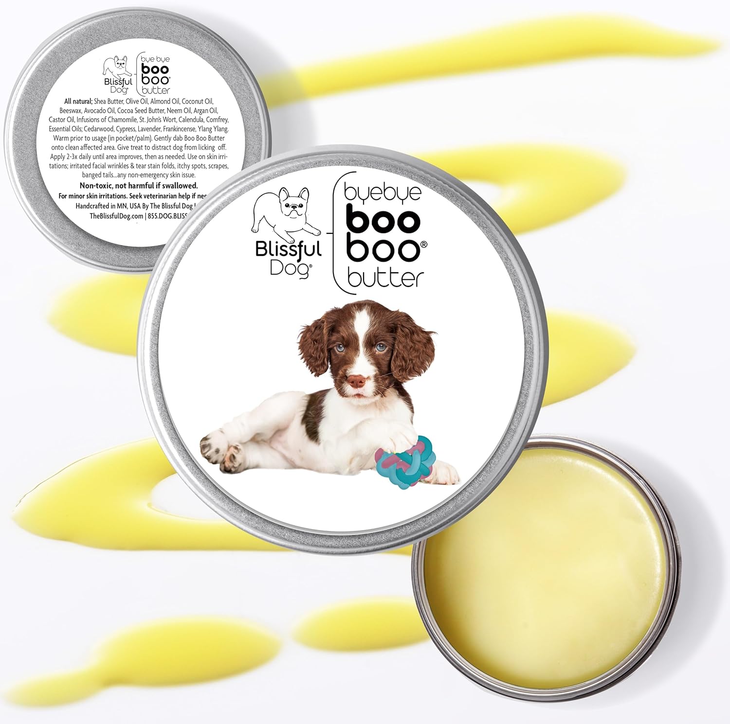 The Blissful Dog Springer Spaniel Boo Butter, 2 oz - Pet Explorer