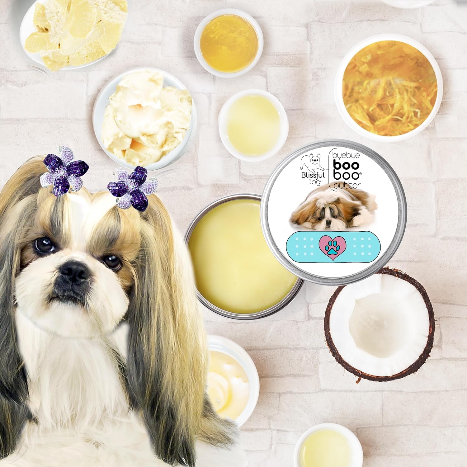 The Blissful Dog Shih Tzu Boo Butter, 4 oz - Pet Explorer