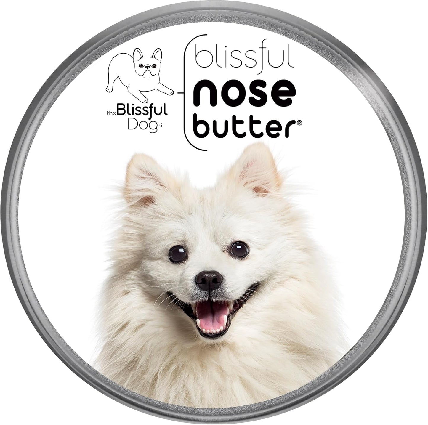 The Blissful Dog American Eskimo Nose Butter for Dry, Cracked Skin, Lick-Safe Dog Nose Balm with Moisturizing Shea Butter, Almond, Olive, and Essential Oils, Pet Supplies, Uncented, 1 oz. - Pet Explorer