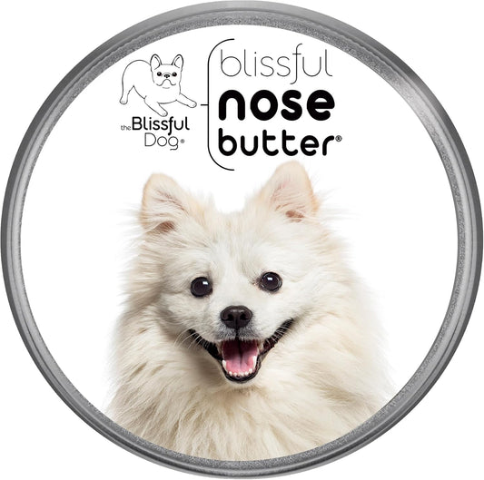 The Blissful Dog American Eskimo Nose Butter for Dry, Cracked Skin, Lick-Safe Dog Nose Balm with Moisturizing Shea Butter, Almond, Olive, and Essential Oils, Pet Supplies, Uncented, 1 oz. - Pet Explorer