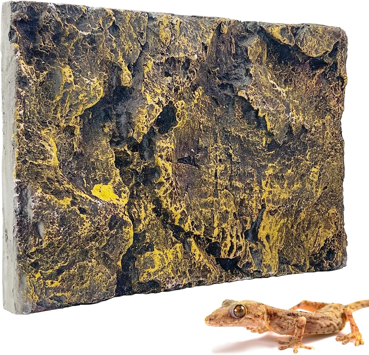 Hamiledyi Rock Terrarium Background Reptile Tank Backgrounds Snake Habitat Decoration Leopard Gecko 3D Wall Backdrop Aquarium DéCor Backgrounds for Lizards Bearded Dragons Tortoises Tree Frogs - Pet Explorer