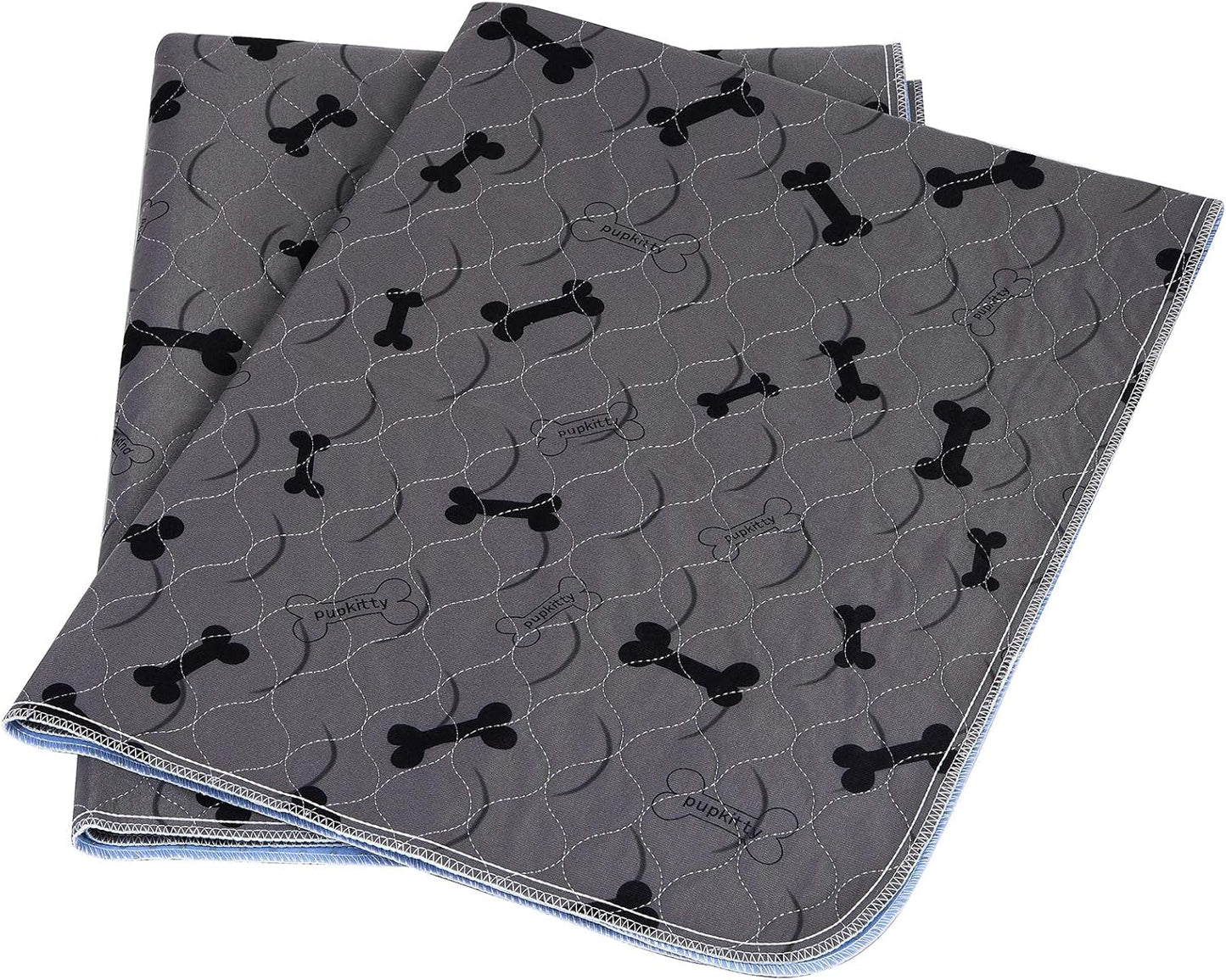 Washable Dog Pee Pads with Free Grooming Gloves,Non Slip Dog Mats with Great Urine Absorption,Reusable Puppy Pee Pads for Whelping,Potty,Training,Playpen - Pet Explorer