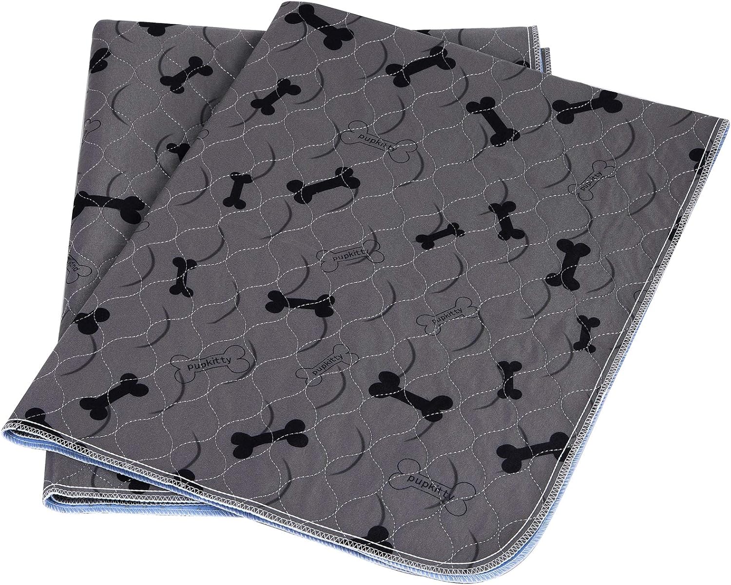 Washable Dog Pee Pads with Free Grooming Gloves,Non Slip Dog Mats with Great Urine Absorption,Reusable Puppy Pee Pads for Whelping,Potty,Training,Playpen - Pet Explorer