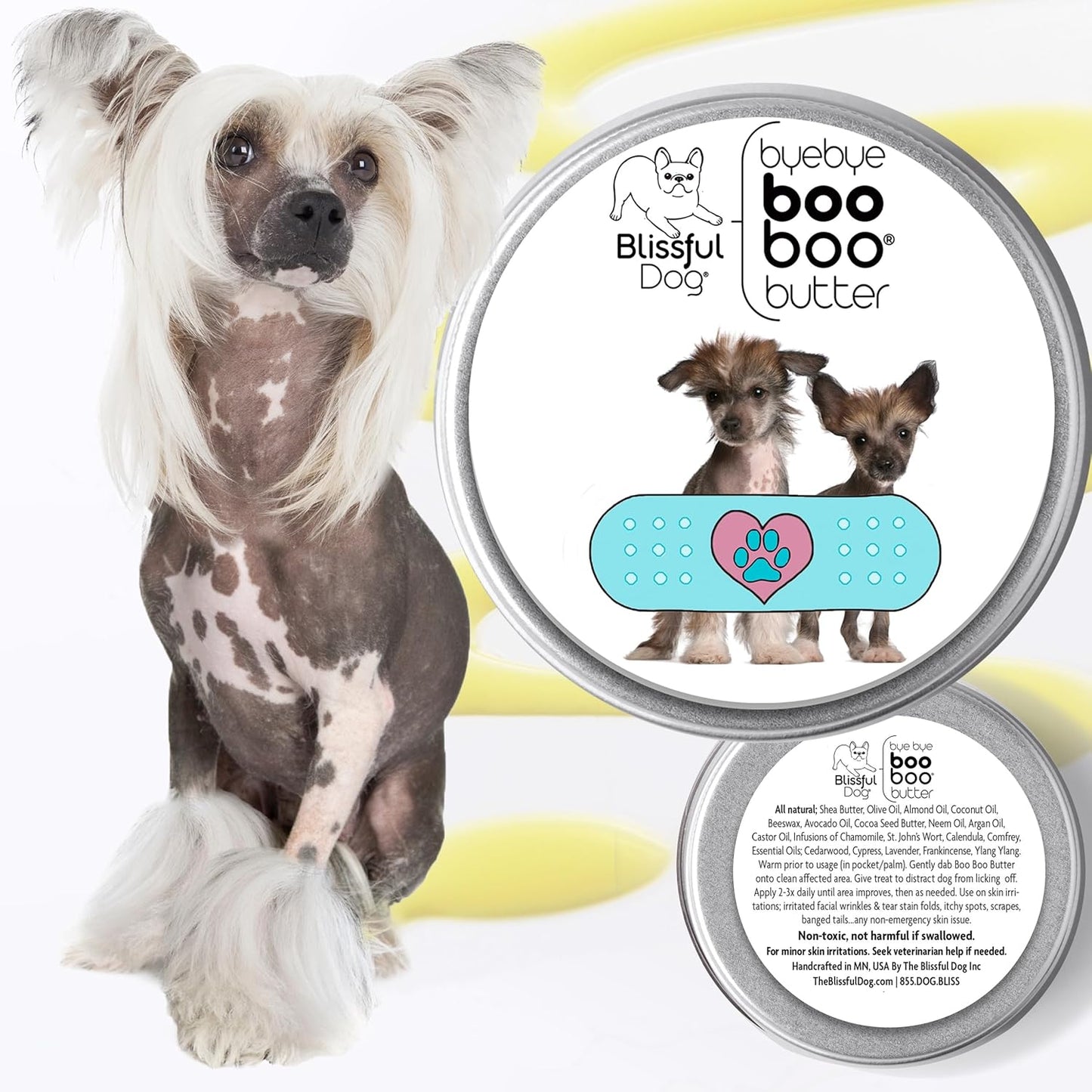 The Blissful Dog Chinese Crested Boo Butter, 1 oz - Pet Explorer