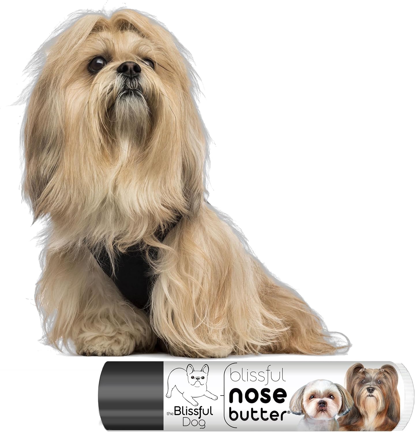 The Blissful Dog Lhasa Apso Unscented Nose Butter - Dog Nose Butter, 0.15 Ounce - Pet Explorer