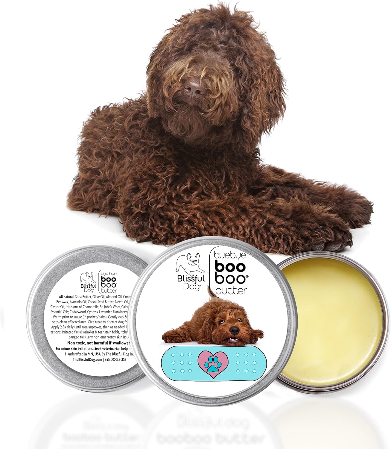 The Blissful Dog Labradoodle Boo Butter, 8 oz - Pet Explorer