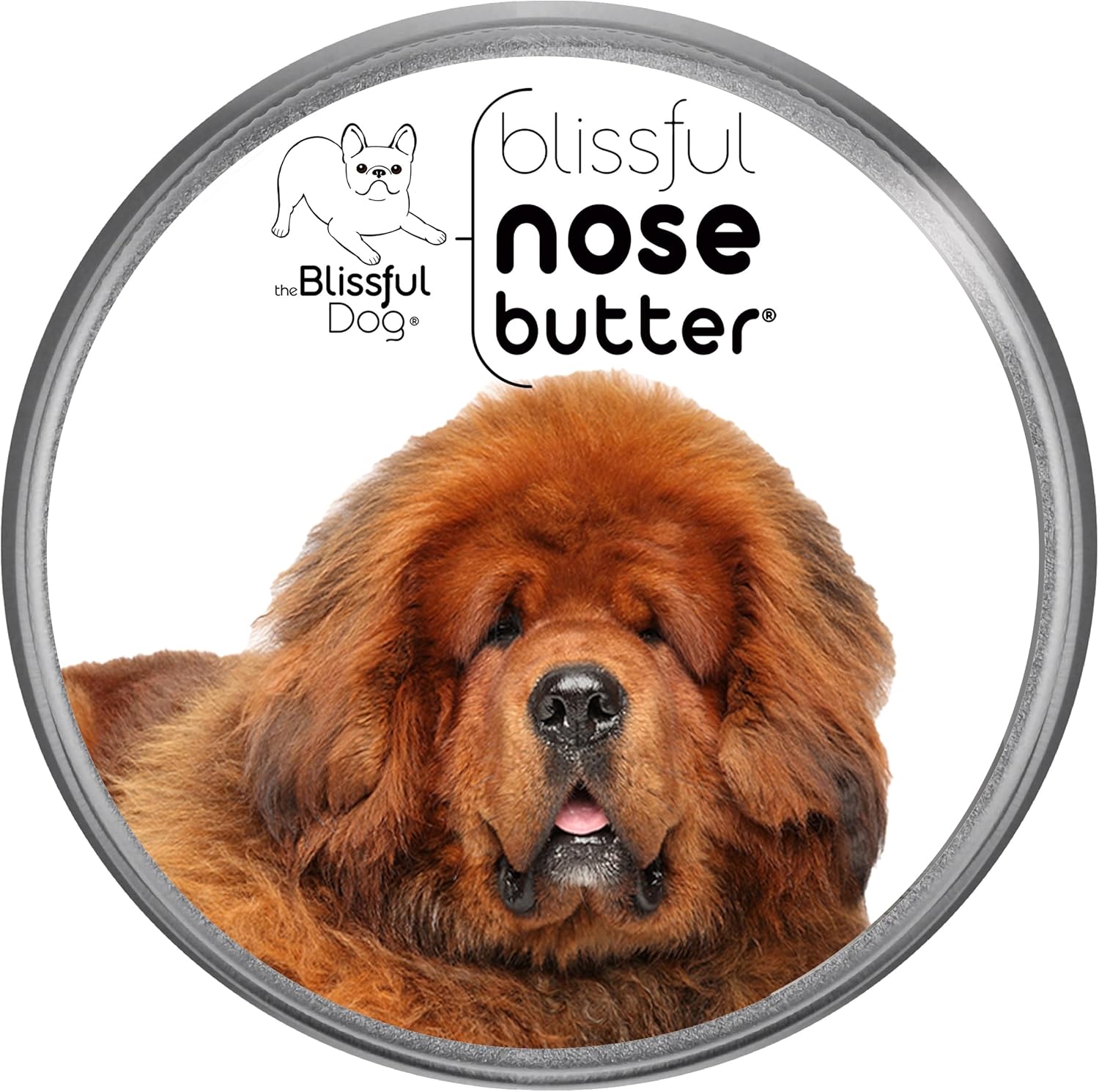 The Blissful Dog Tibetan Mastiff Unscented Nose Butter - Dog Nose Butter, 4 Ounce - Pet Explorer