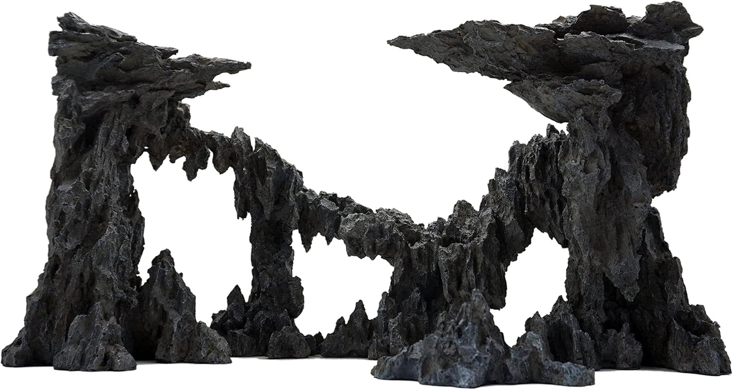 Fish Tank Decor Rocks.Aquarium Decoration Model.Easy and Quick Solution for Aquascaping.(Twilight) - Pet Explorer