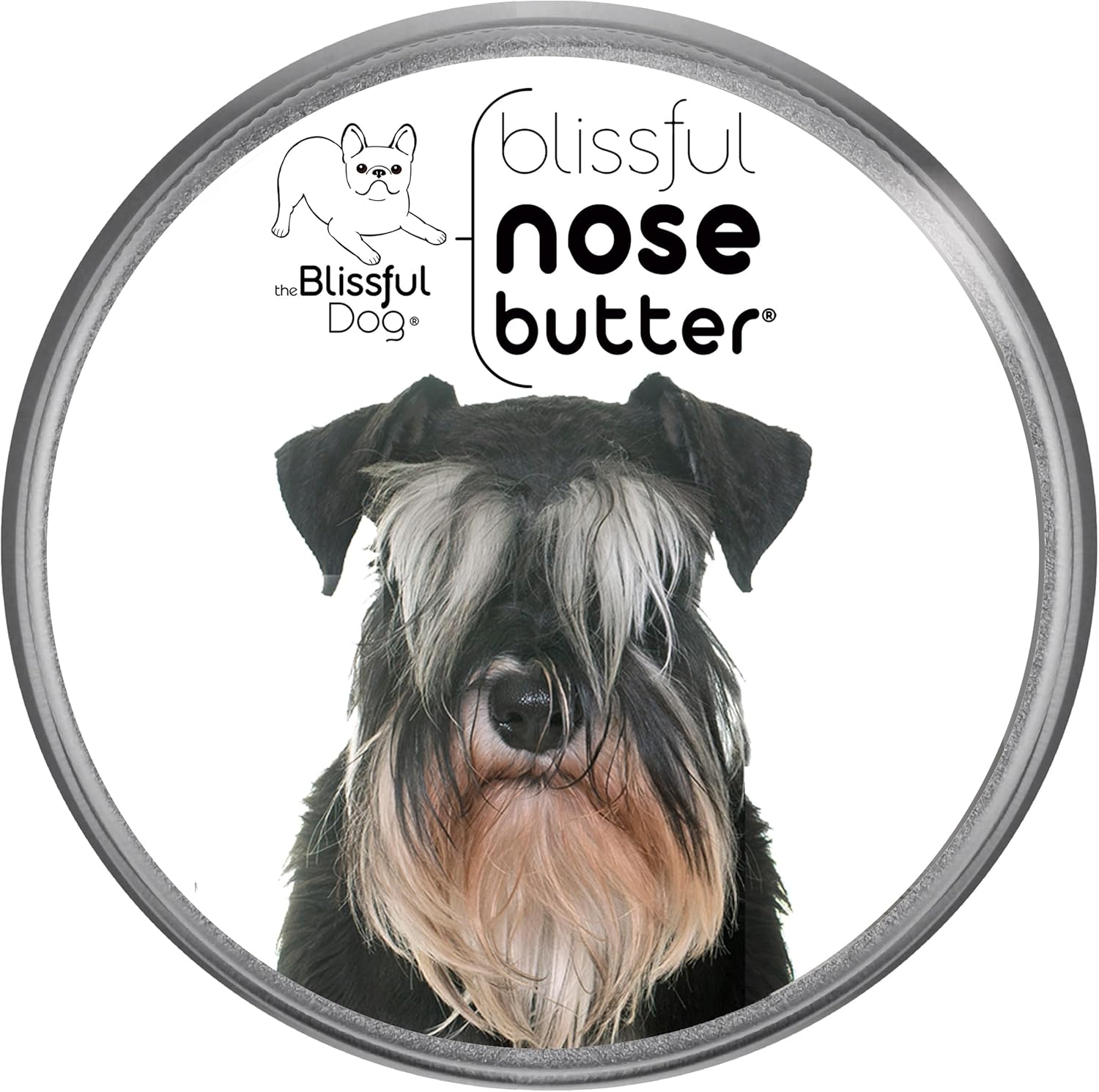The Blissful Dog Schnauzer Nose Butter for Dry, Cracked Skin, Lick-Safe Dog Nose Balm with Moisturizing Shea Butter, Almond, Olive, and Essential Oils, Pet Supplies, Uncented, 4 oz. - Pet Explorer