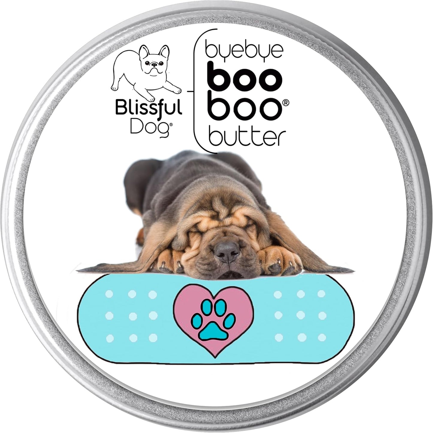 The Blissful Dog 4 oz TIN Bloodhound Booboo Butter - Pet Explorer