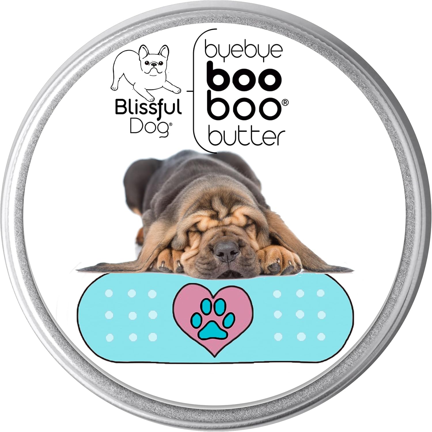 The Blissful Dog 4 oz TIN Bloodhound Booboo Butter - Pet Explorer