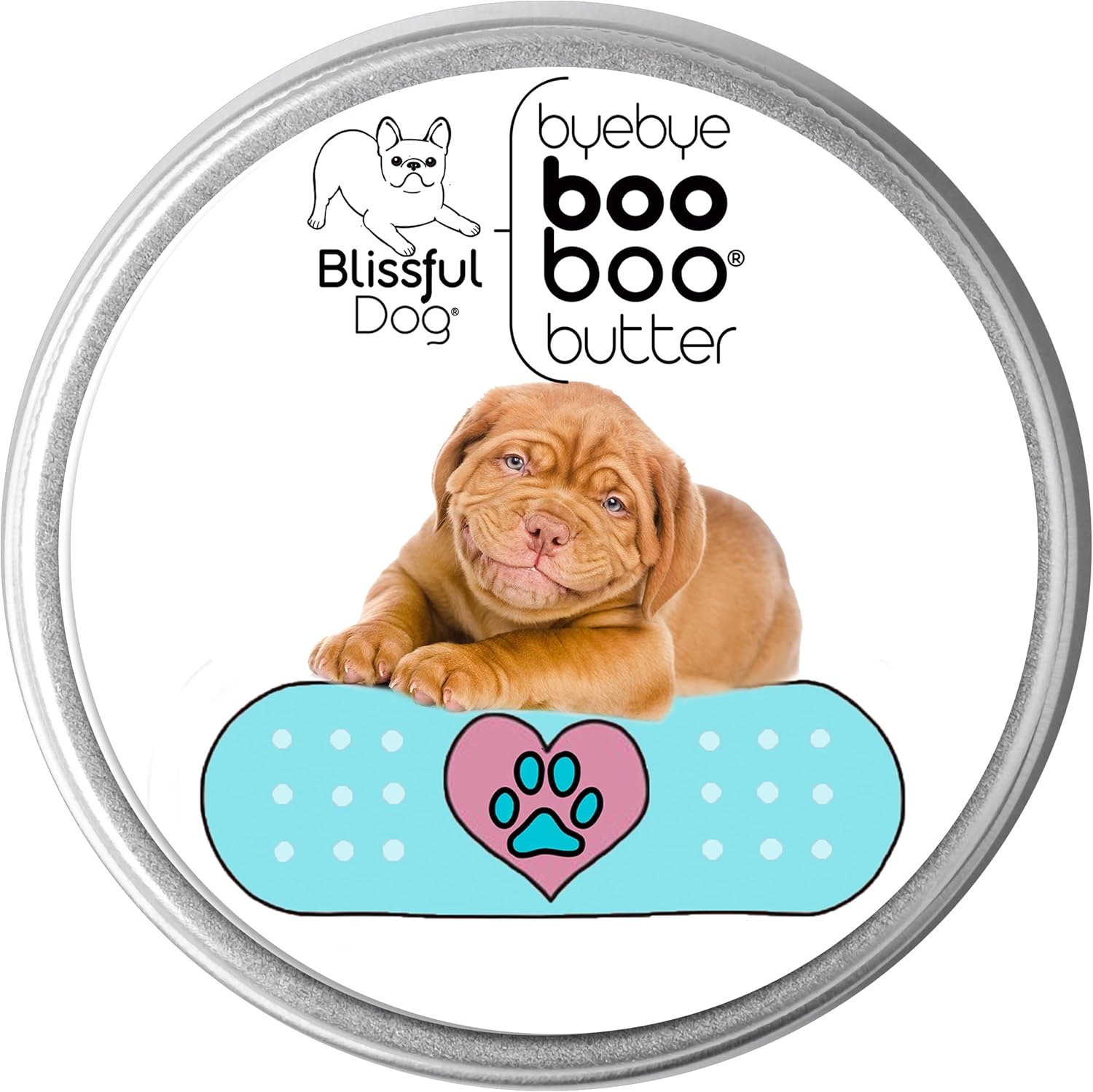 The Blissful Dog Dogue De Bordeaux Boo Boo Butter, 16 oz. - Pet Explorer