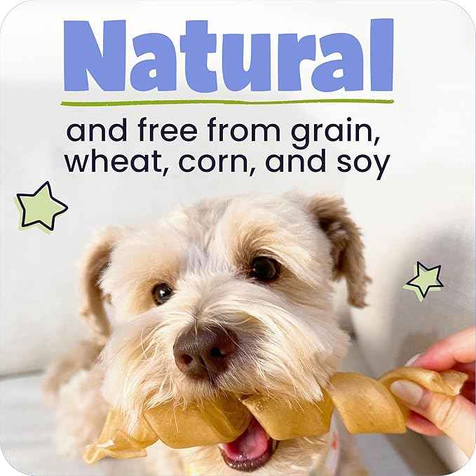 Pawstruck All Natural 11-12" Roasted Collagen Sticks for Dogs – Low Odor & Long-Lasting Bully Stick & Rawhide Alternative, Single Ingredient, Vet Approved – 5 Pack