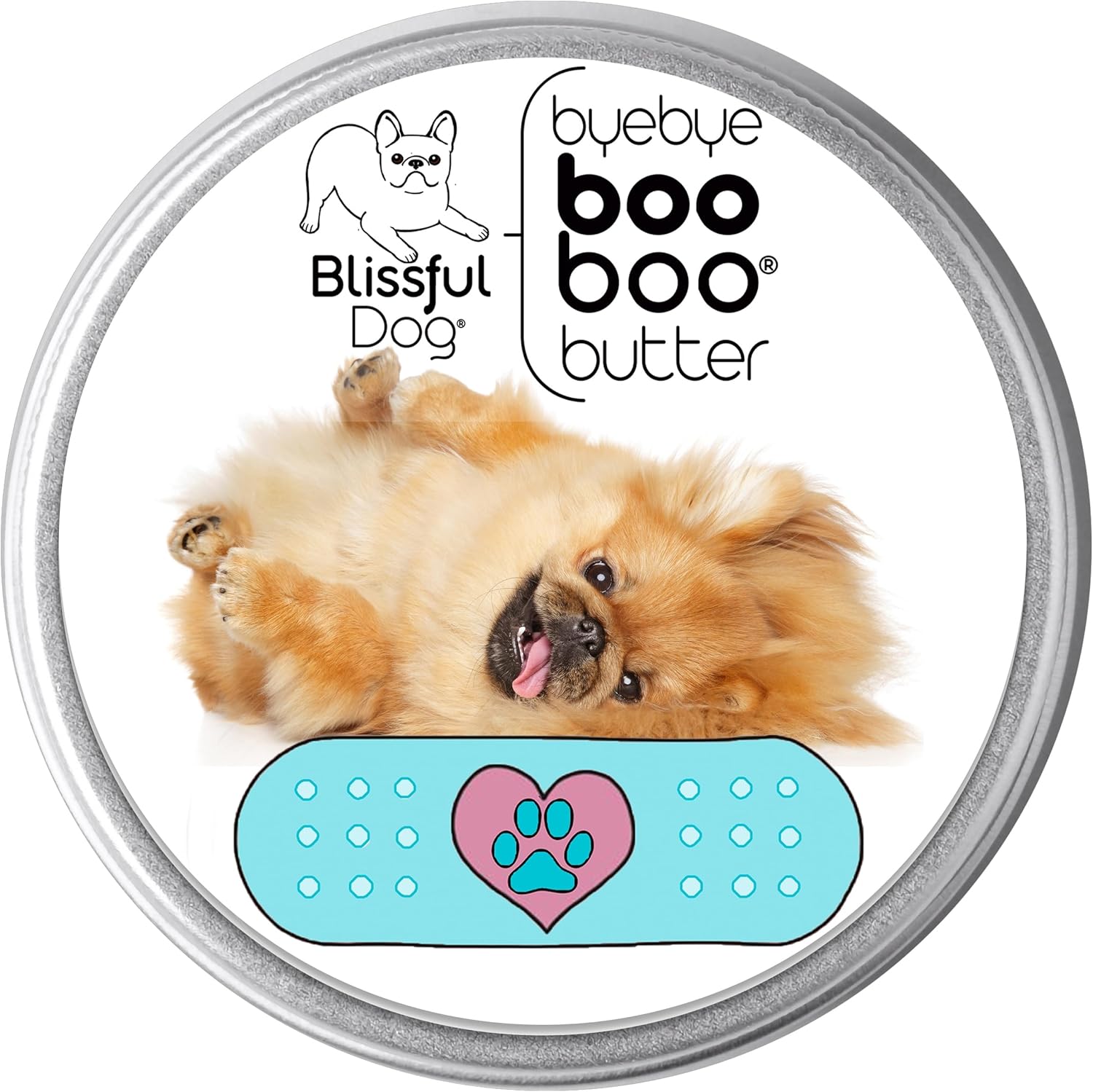 The Blissful Dog 1 oz TIN Pekingese Booboo Butter - Pet Explorer