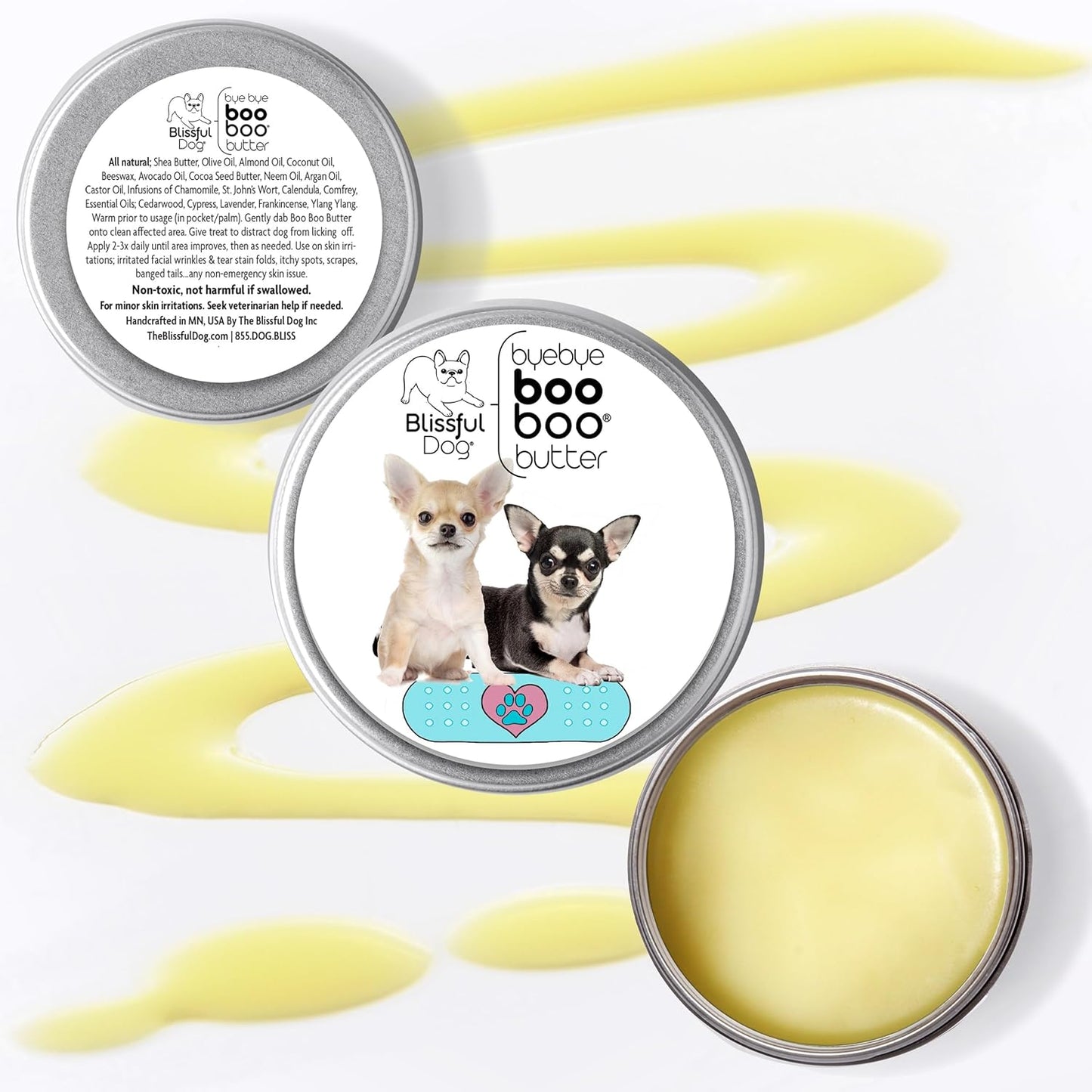 The Blissful Dog Chihuahua Boo Boo Butter, 16 oz. - Pet Explorer