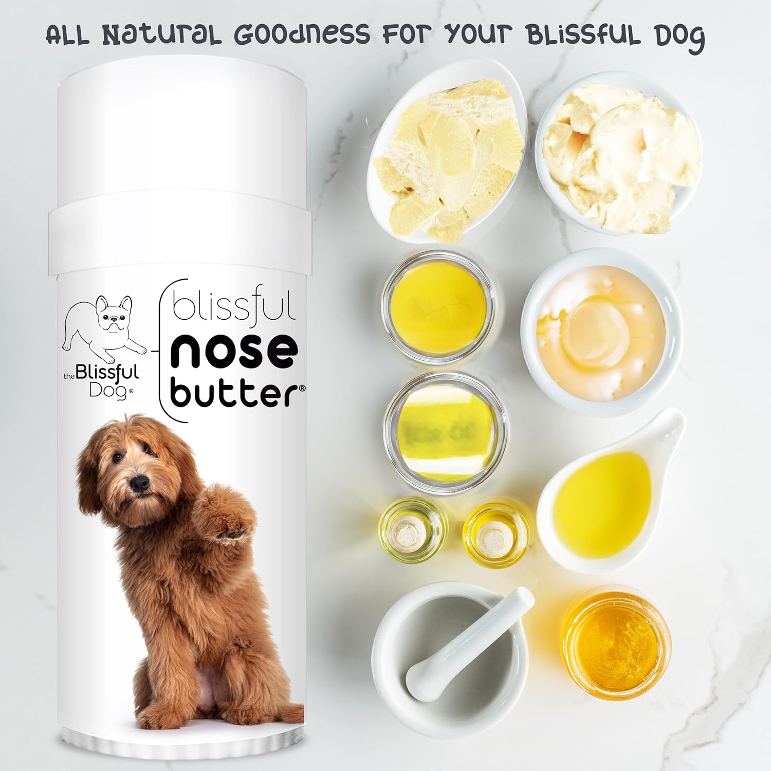 The Blissful Dog Labradoodle Unscented Nose Butter - Pet Explorer