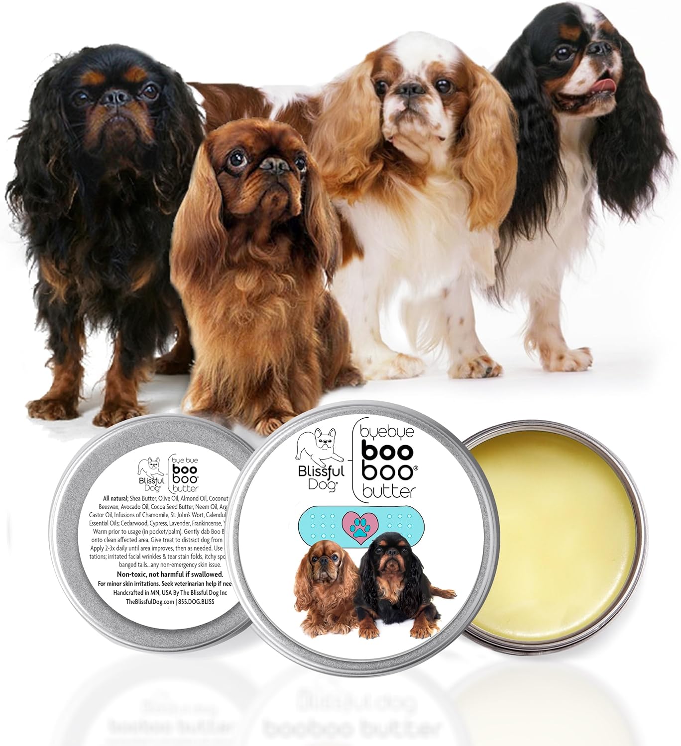 English Toy Spaniel Boo Boo Butter, 2-Ounce - Pet Explorer