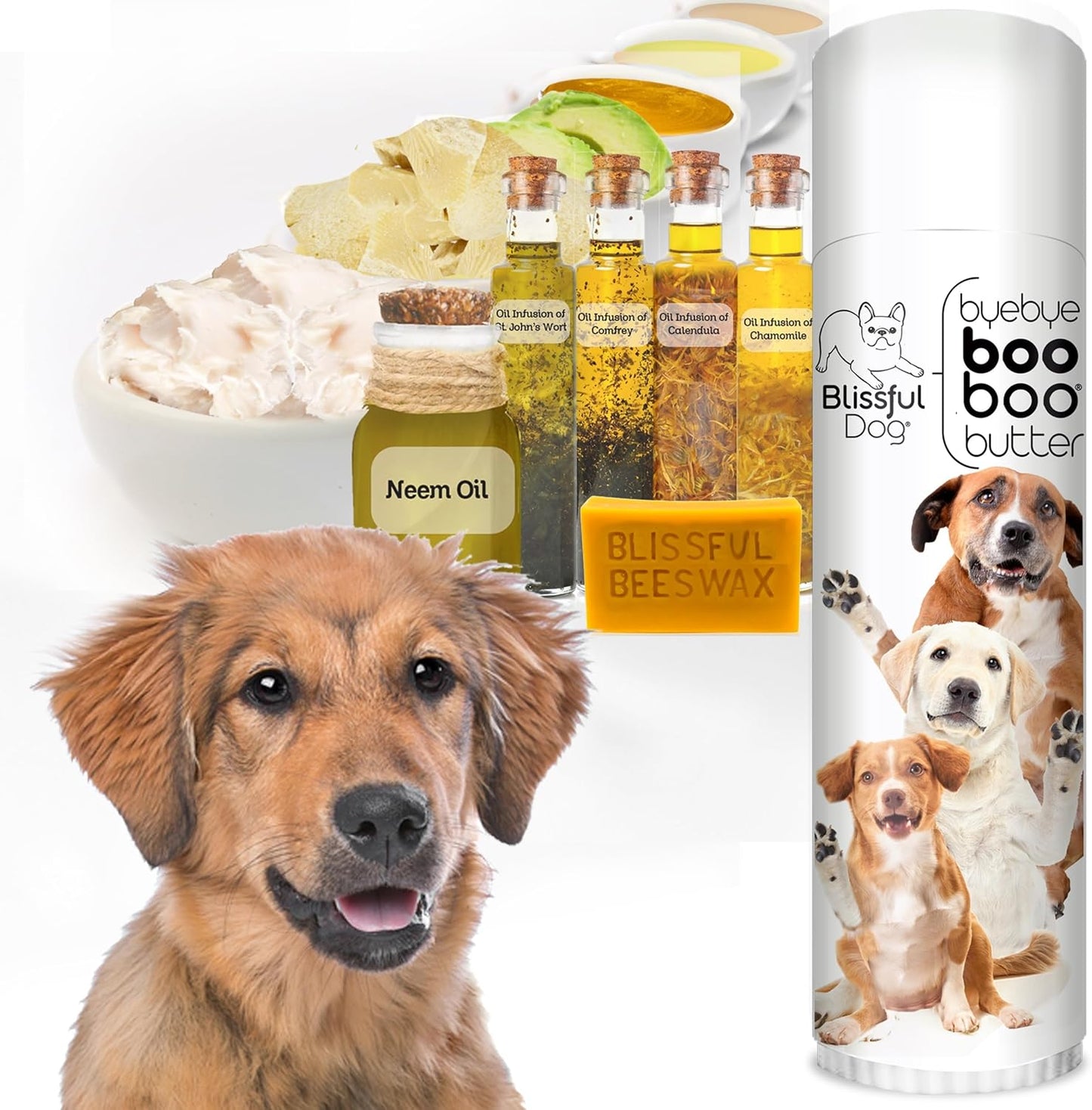 The Blissful Dog Mixed Breed Boo Butter, 0.50 oz - Pet Explorer