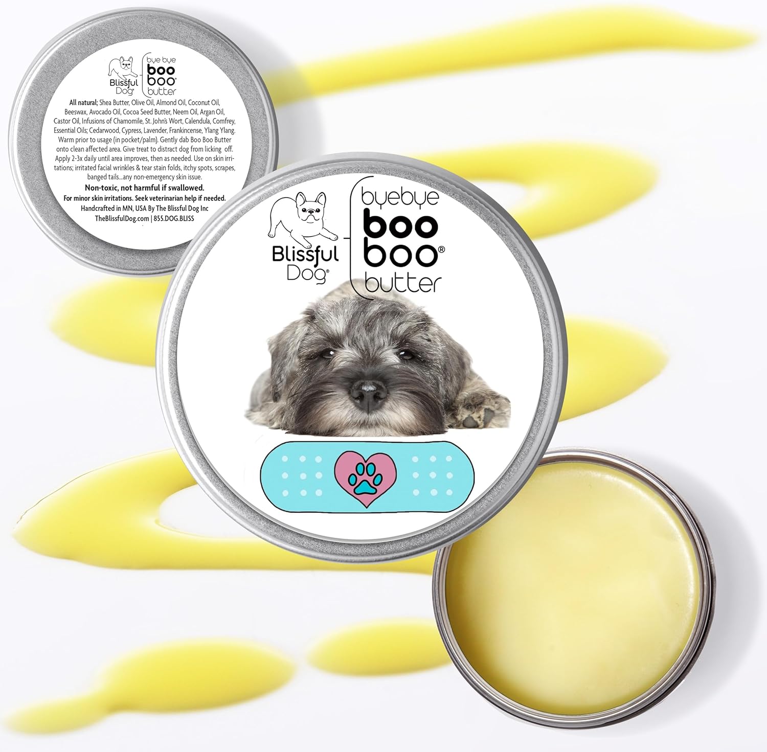 The Blissful Dog Schnauzer Boo Butter, 4 oz - Pet Explorer
