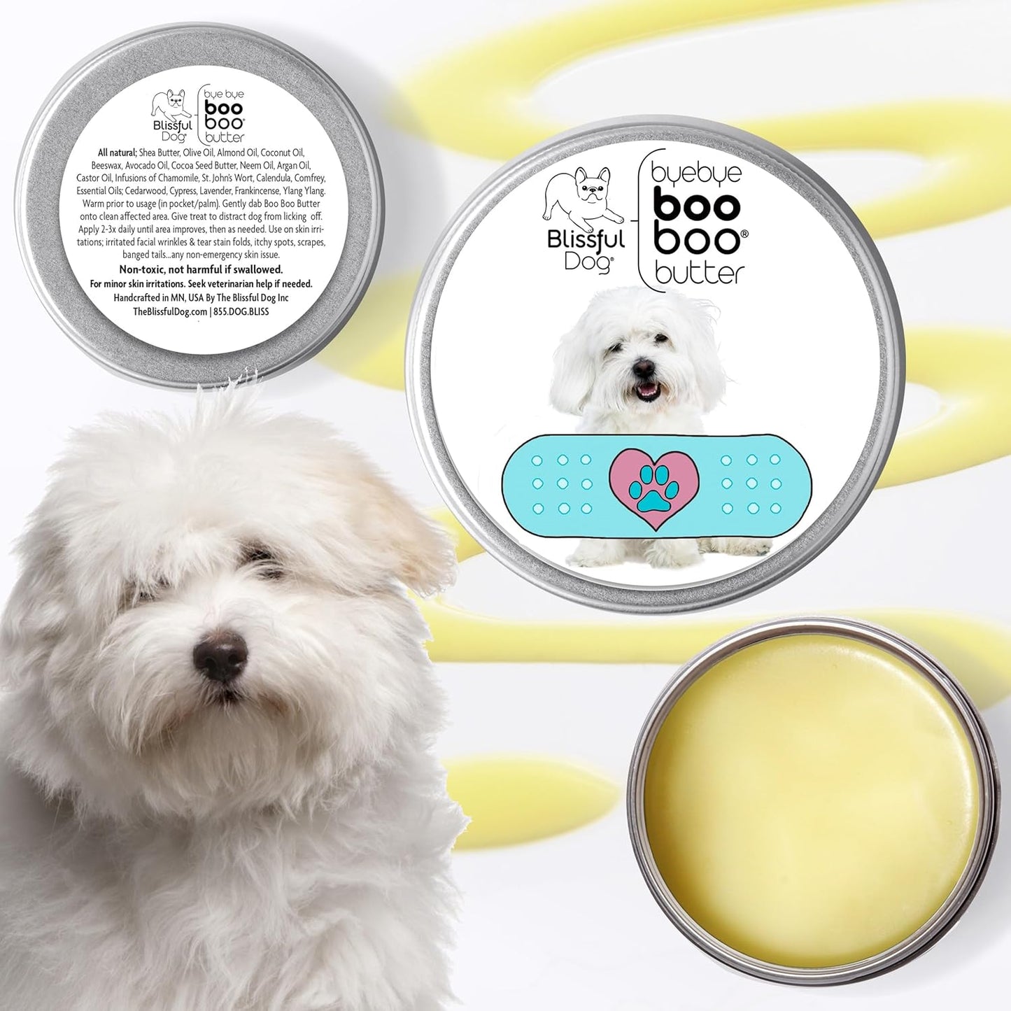 Coton De Tulear Boo Boo Butter, 4 oz - Pet Explorer