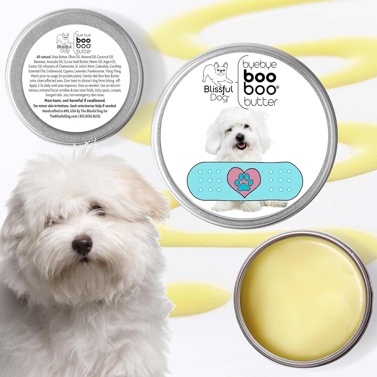 Coton De Tulear Boo Boo Butter, 4 oz - Pet Explorer
