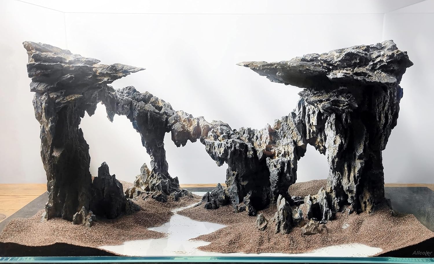 Fish Tank Decor Rocks.Aquarium Decoration Model.Easy and Quick Solution for Aquascaping.(Twilight) - Pet Explorer