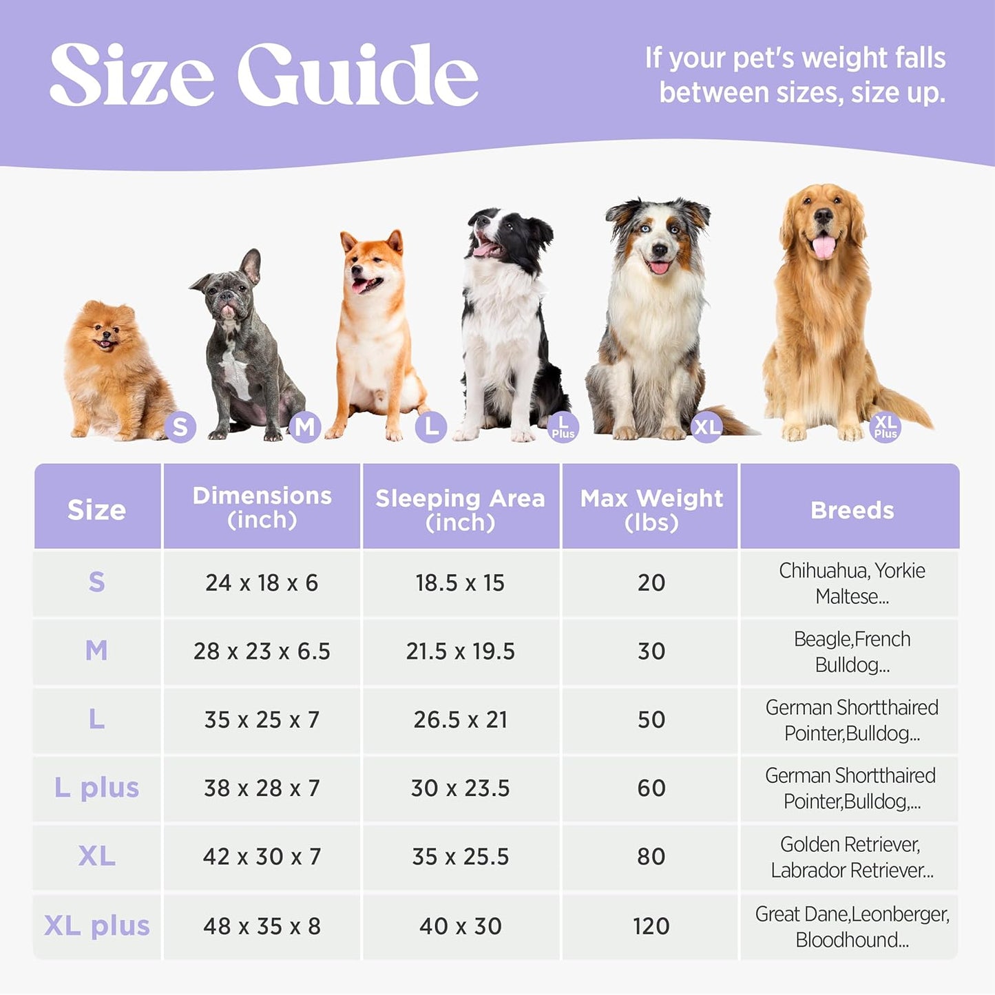 LE SURE Cute L-Plus Dog Beds, Orthopedic Waterproof Large Pet Bed with Sides, Non-Slip Bottom and Egg-Crate Foam Dog Couch Sofa with Washable Removable Cover, Grey