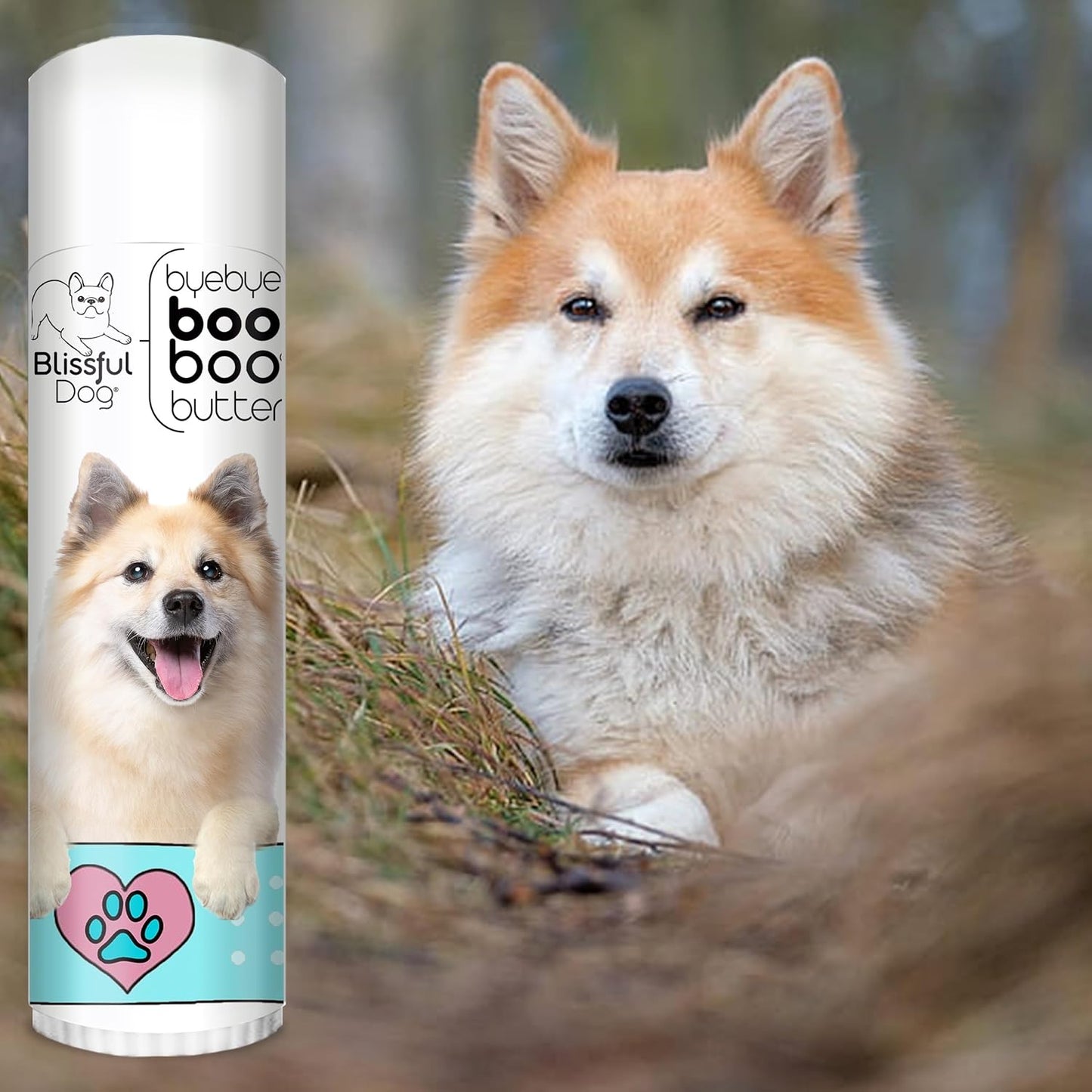 The Blissful Dog Icelandic Sheepdog Boo Boo Butter, 0.50 Ounce - Pet Explorer