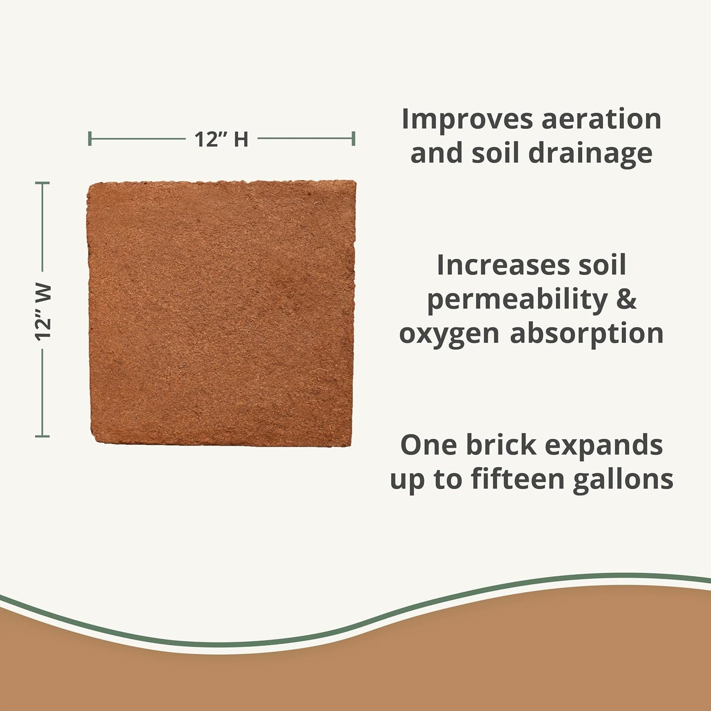 Coco Bliss (40lbs) - Organic Coco Coir for Plants - OMRI-Listed Coco Coir Brick for Garden Soil & Potting Mixes - Coconut Fiber Substrate Mixes with Potting Soil for Indoor Plants & Outdoor Plants - Pet Explorer