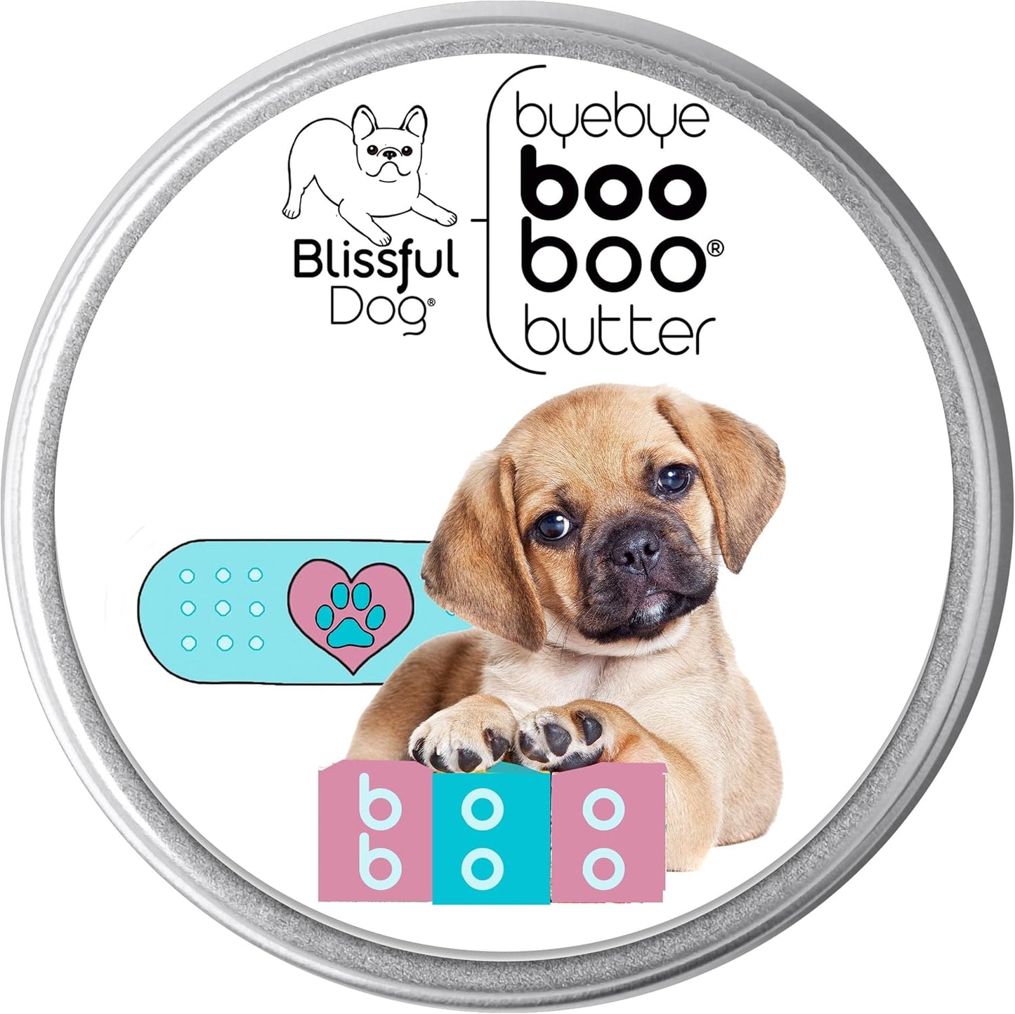 The Blissful Dog Puggle Boo Boo Butter, 2-Ounce - Pet Explorer