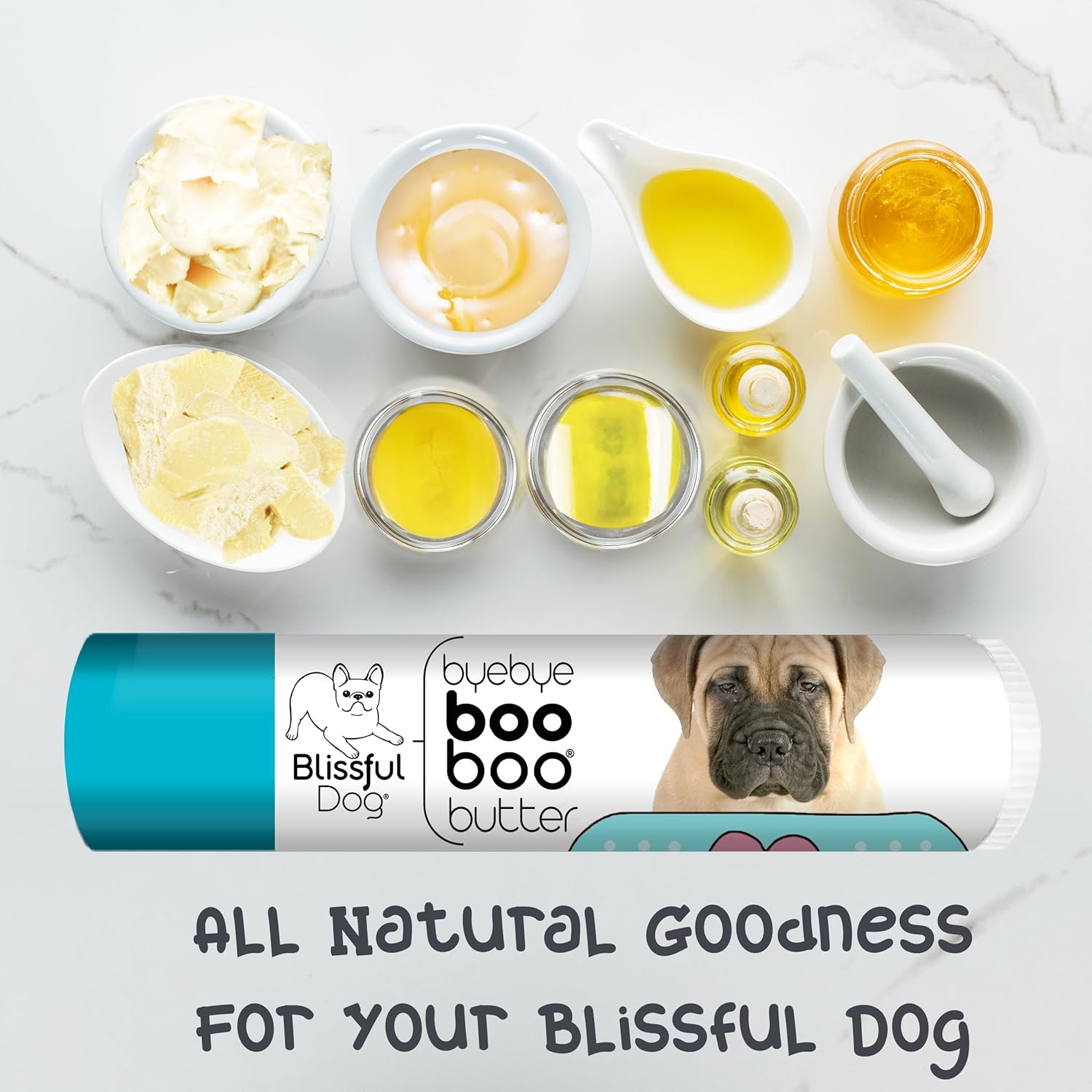 The Blissful Dog .15 oz Tube Bullmastiff Booboo Butter - Pet Explorer