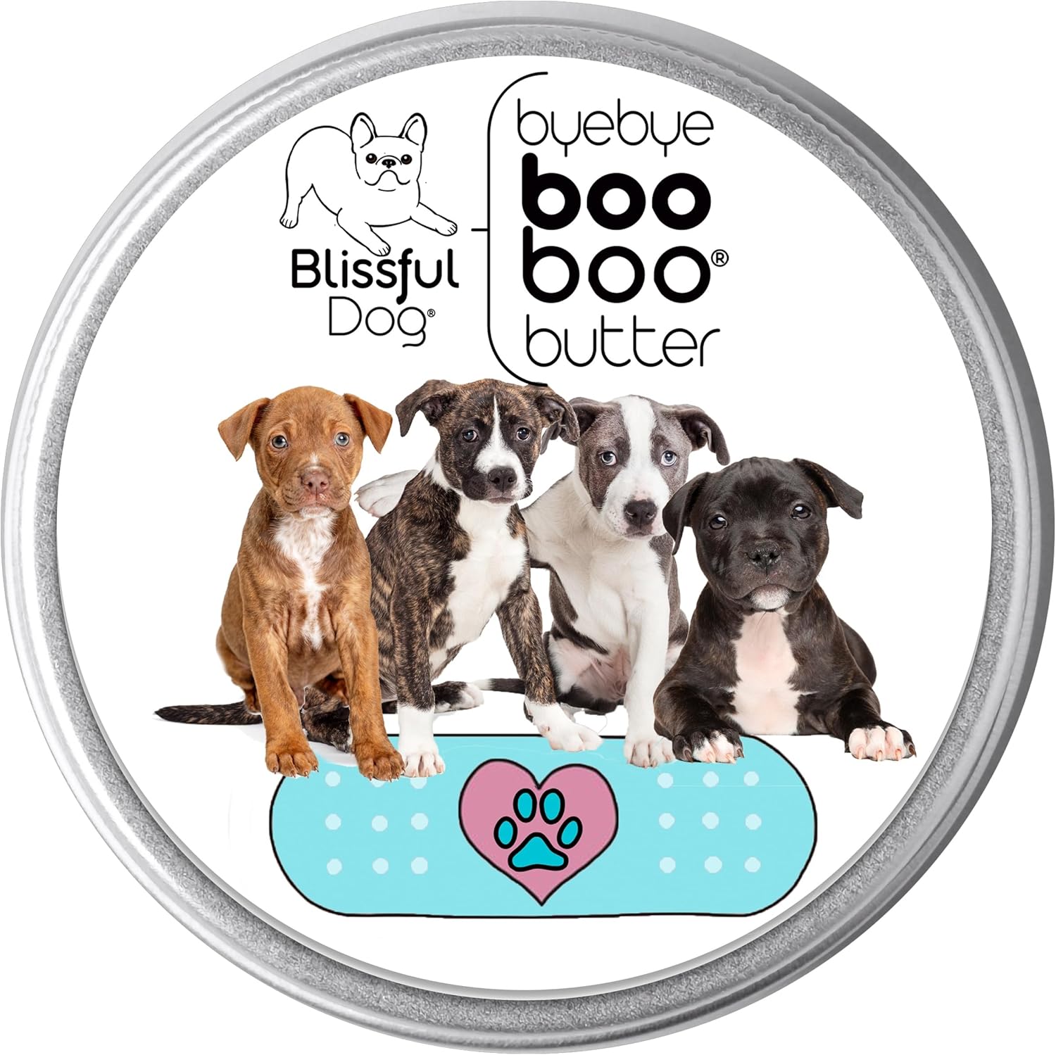 The Blissful Dog Staffordshire Pitbull Terrier Boo Boo Butter, 16 oz. - Pet Explorer