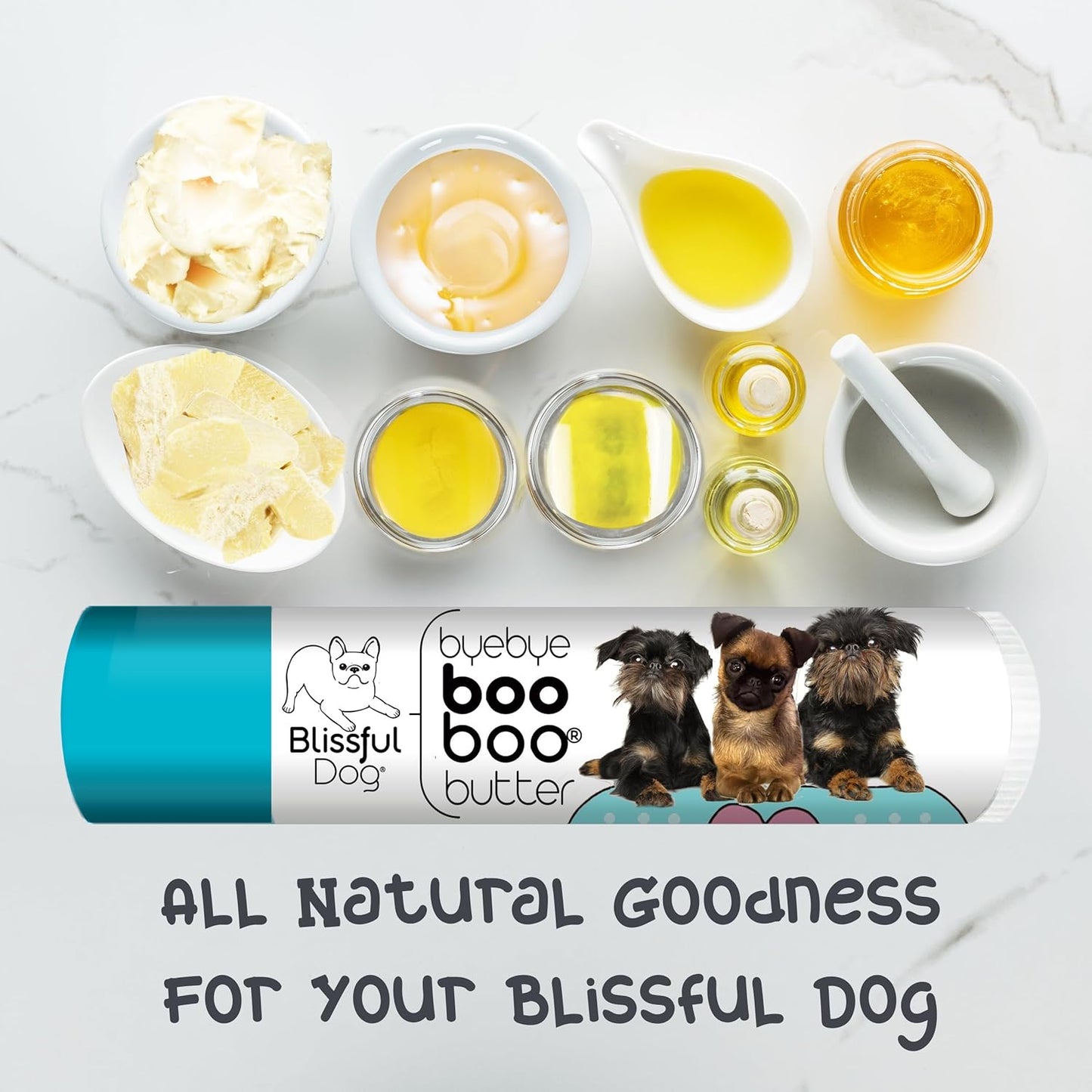The Blissful Dog Brussels Griffon Boo Boo Butter, 0.15-Ounce - Pet Explorer