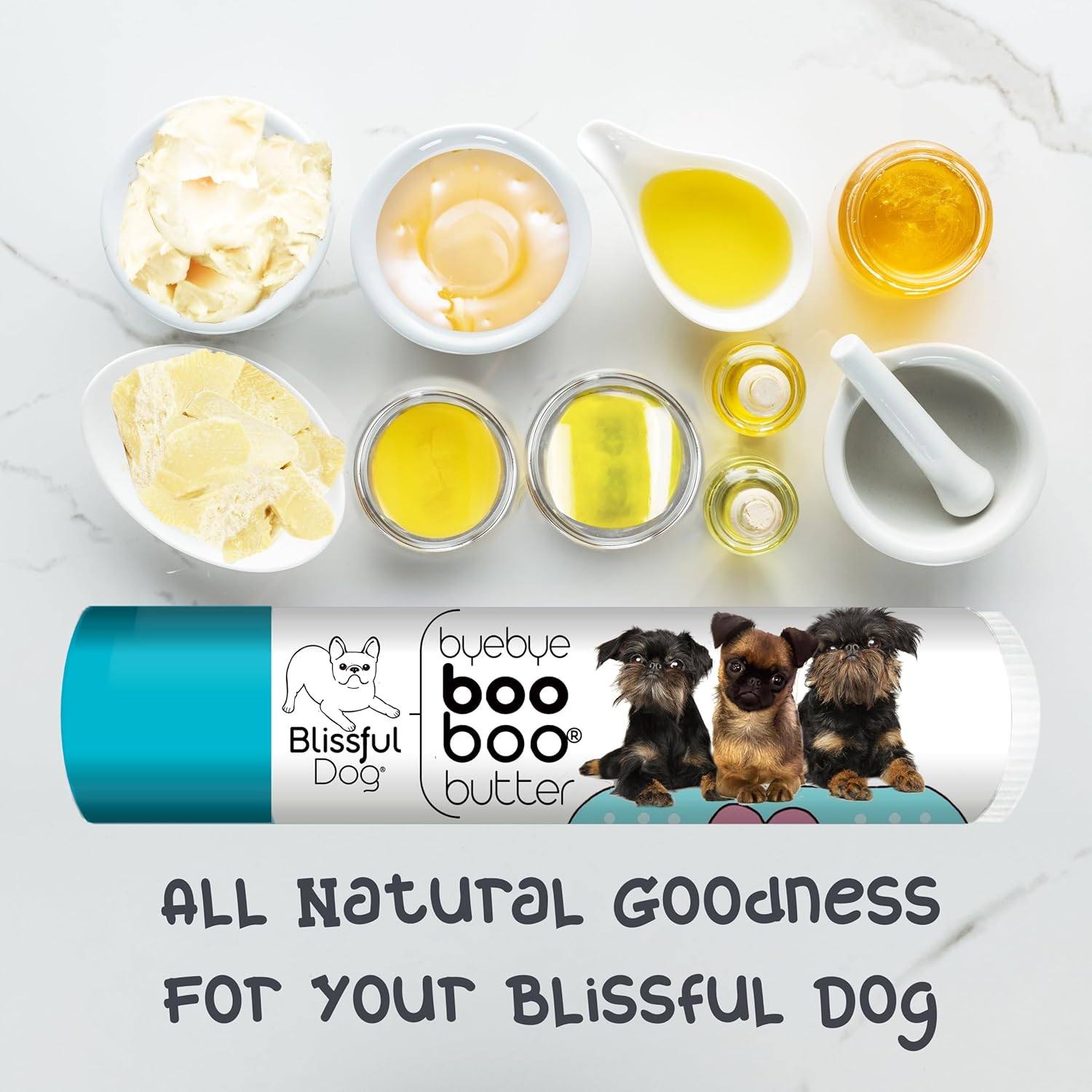 The Blissful Dog Brussels Griffon Boo Boo Butter, 0.15-Ounce - Pet Explorer