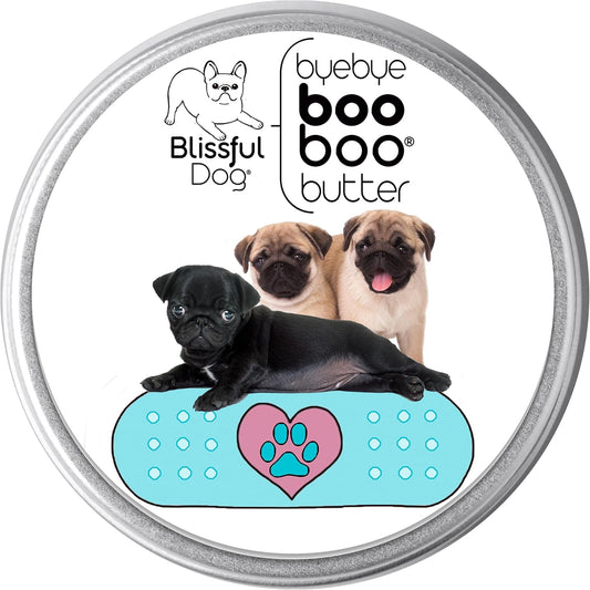 The Blissful Dog 1 oz TIN Pug Booboo Butter - Pet Explorer