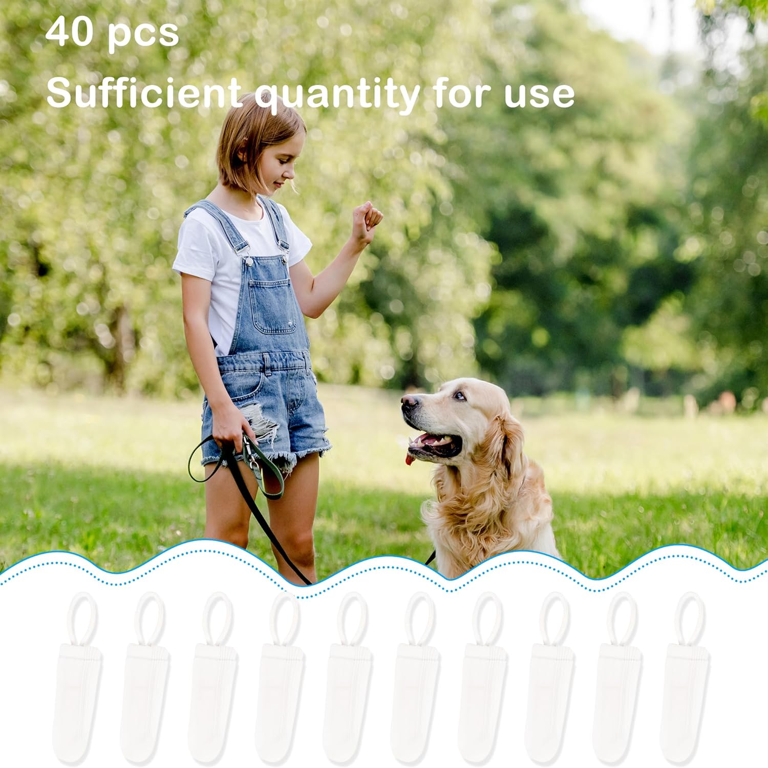 40 Pcs Fingerbrush for Dogs with Straps Dog Finger Toothbrush Fabric Soft Pet Dental Finger Brush for Dog Cat Teeth Cleaning Washable & Reusable Care Brushing Kit Reducing Plaque - Pet Explorer