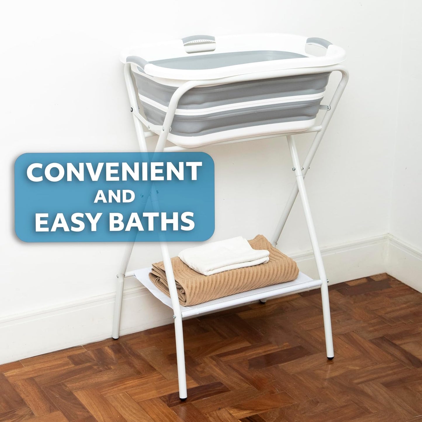 Smoochie 2 in 1 Dog Bathtub Washing Station, Elevated Pet Bath Tub, Collapsible and Portable Bathtub for Dogs, Cats Bathing, Shower and Grooming, Indoor and Outdoor - Pet Explorer