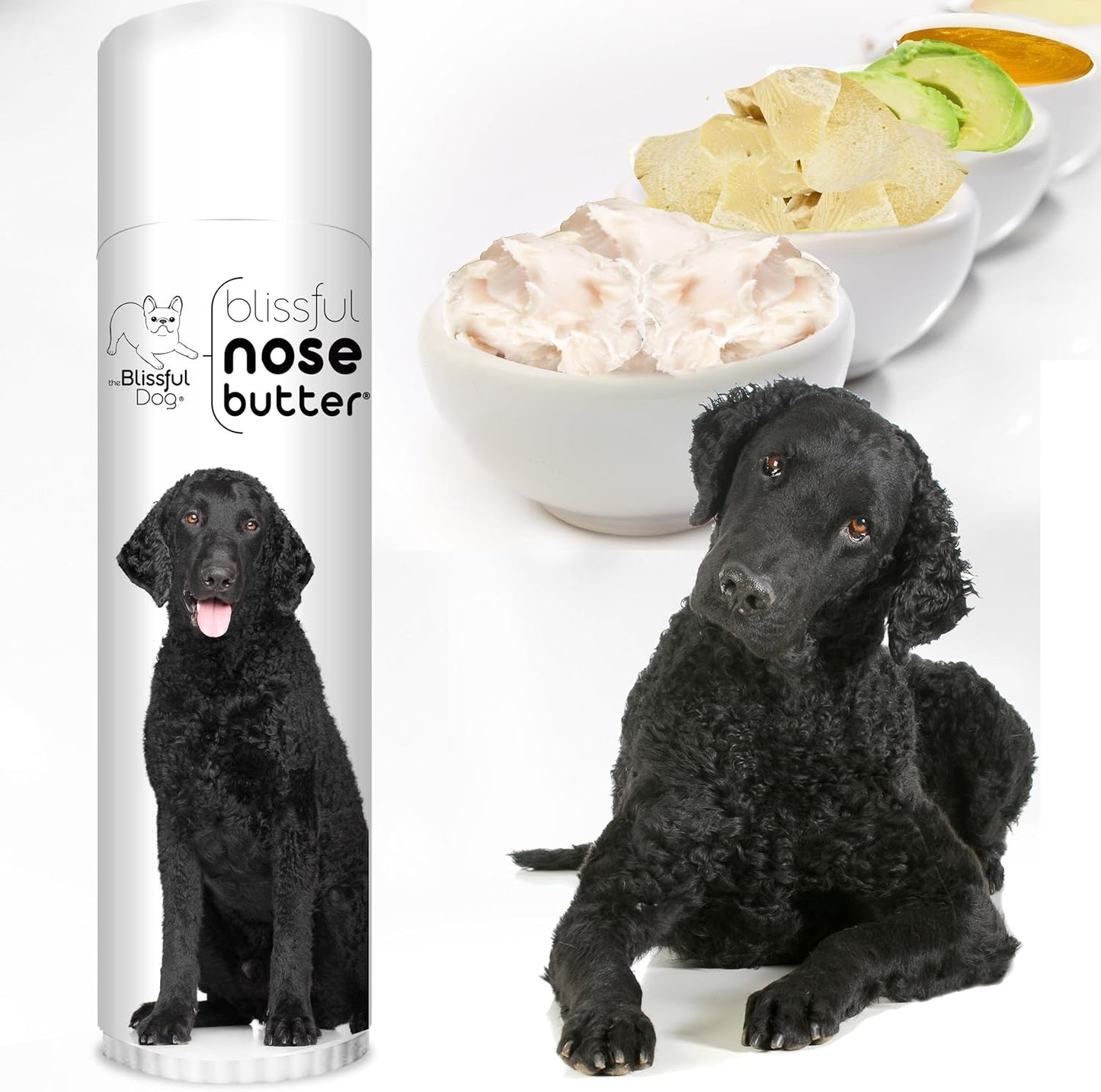 The Blissful Dog Curly-Coat Retriever Unscented Nose Butter, 0.50-Ounce - Pet Explorer