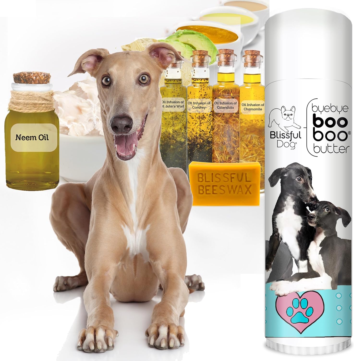 The Blissful Dog Greyhound Boo Boo Butter, 0.50-Ounce - Pet Explorer
