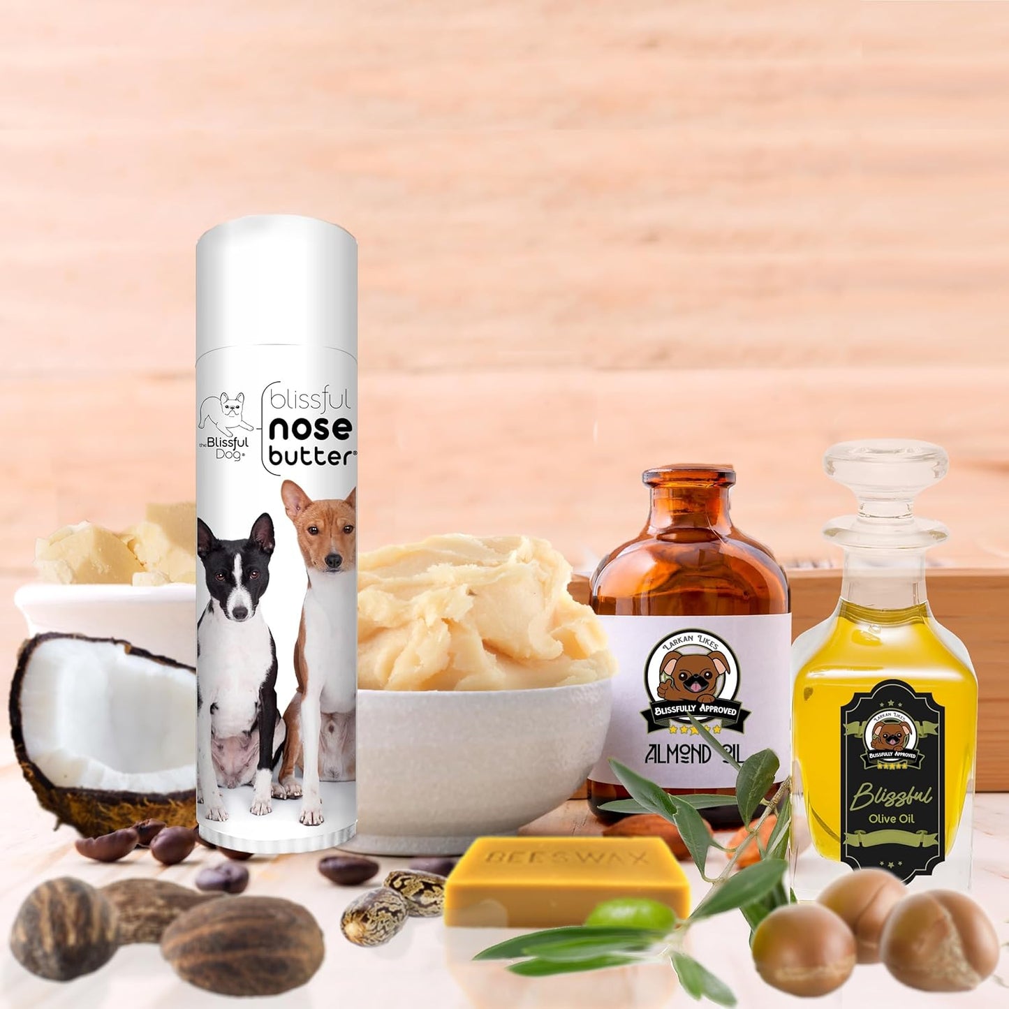 The Blissful Dog Basenji Unscented Nose Butter - Dog Nose Butter, 0.50 Ounce - Pet Explorer
