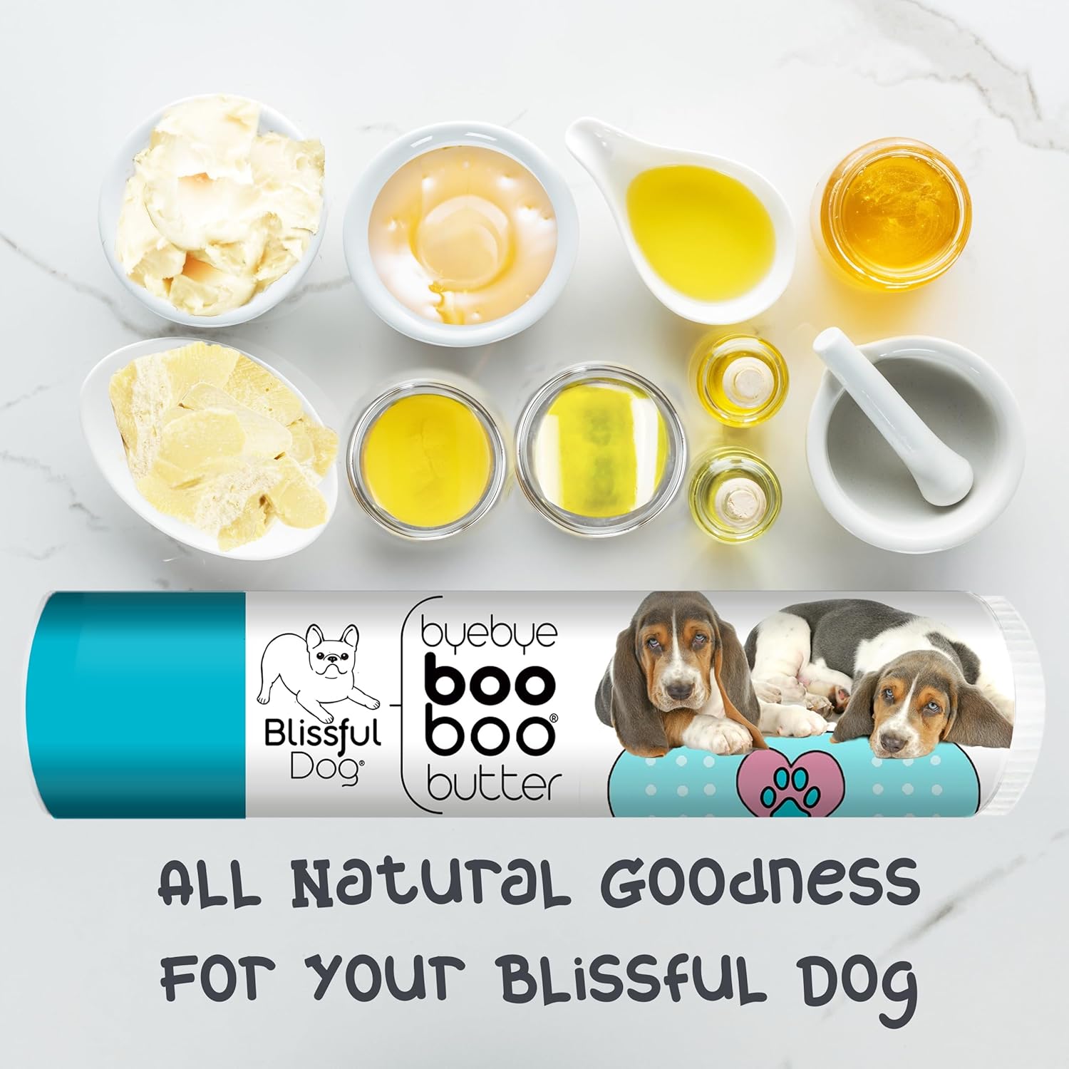 The Blissful Dog .15 oz Tube Basset Hound Booboo Butter - Pet Explorer
