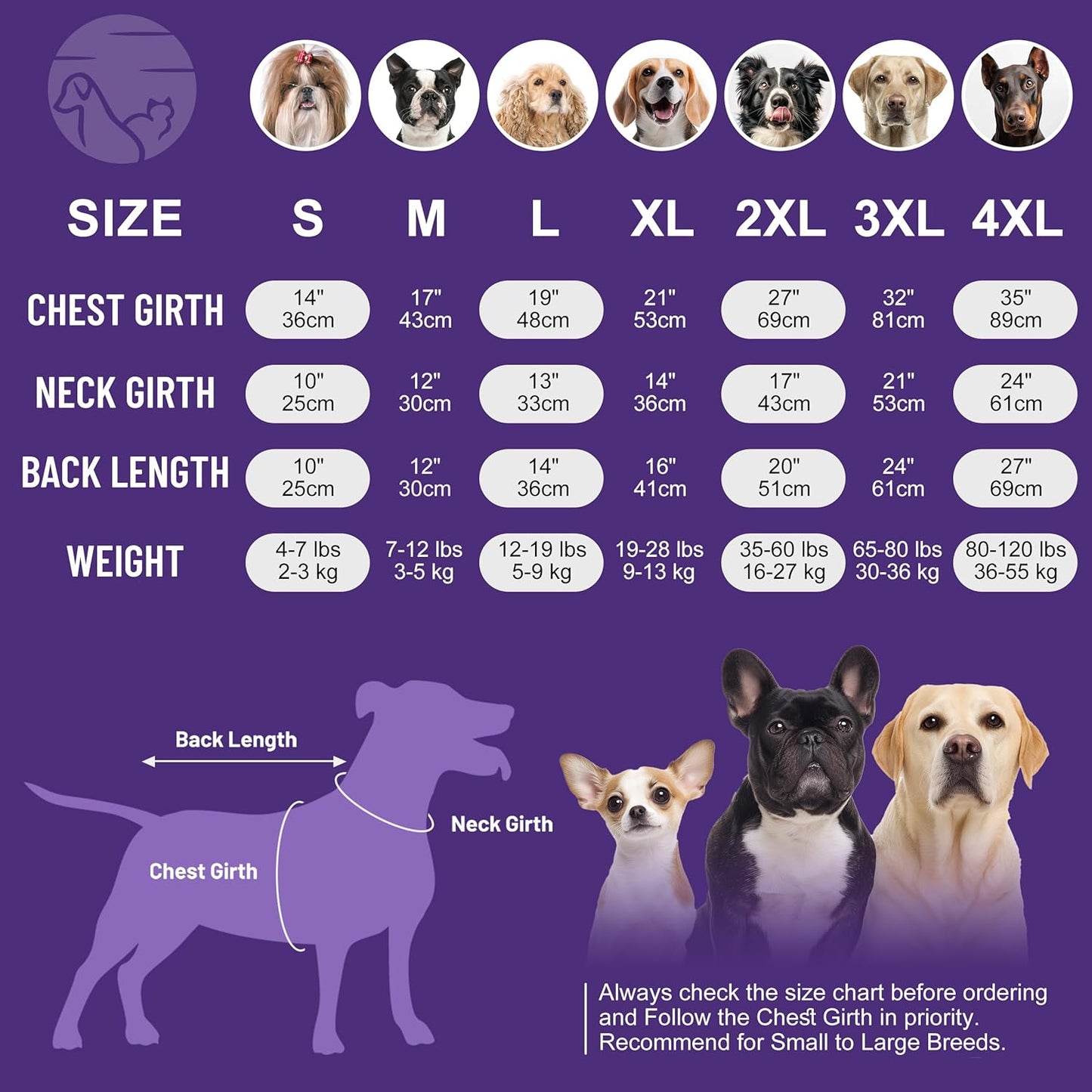 cyeollo 2XL Dog Sweater, Warm Stretchy Sweaters for Large Dogs Boy, Pullover Knitted Thermal Winter Big Dog Clothes with Sleeves, Turtleneck Pet Beagle Border Collie Apparel, Navy XXL